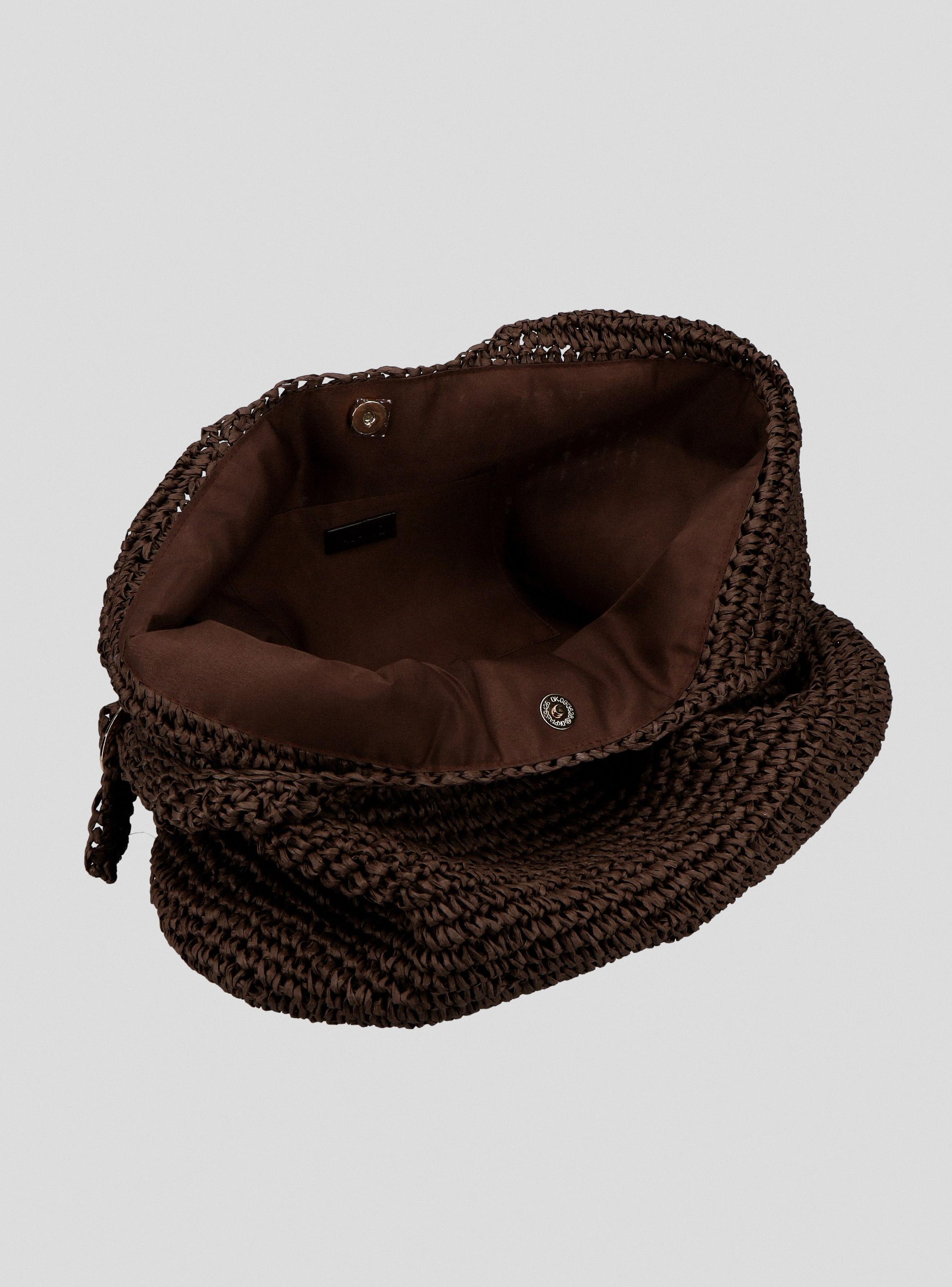 Cartera Tipo Hobo Raffia-5
