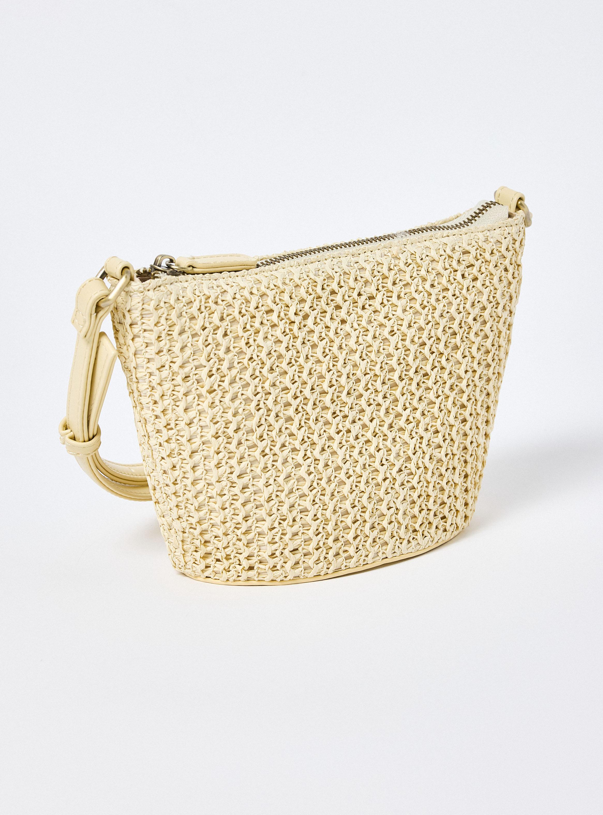 Cartera Crossbody Look Raffia-3