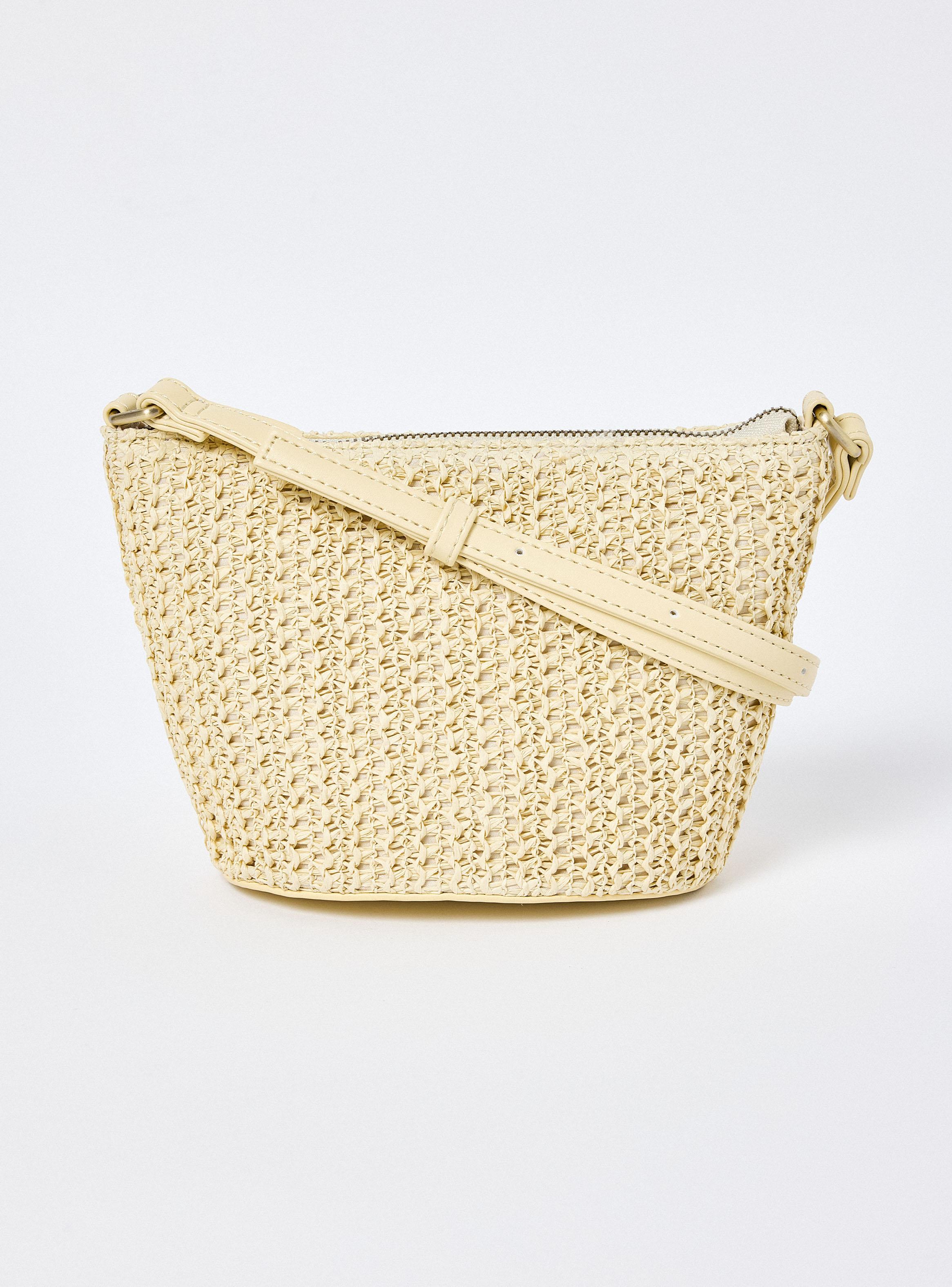 Cartera Crossbody Look Raffia-2