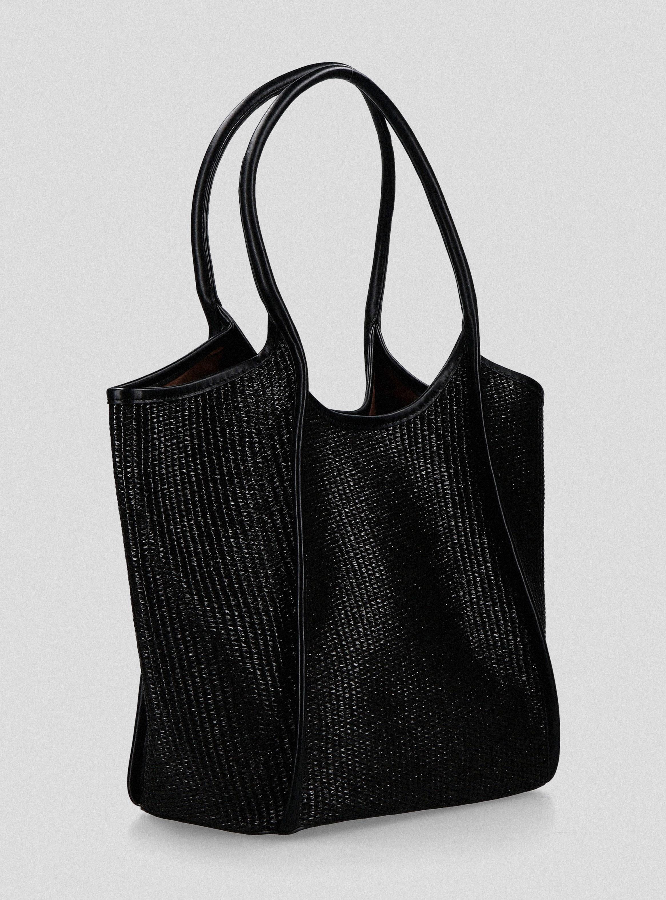 Cartera Totebag Efecto Raffia Colaboración María Pombo-2