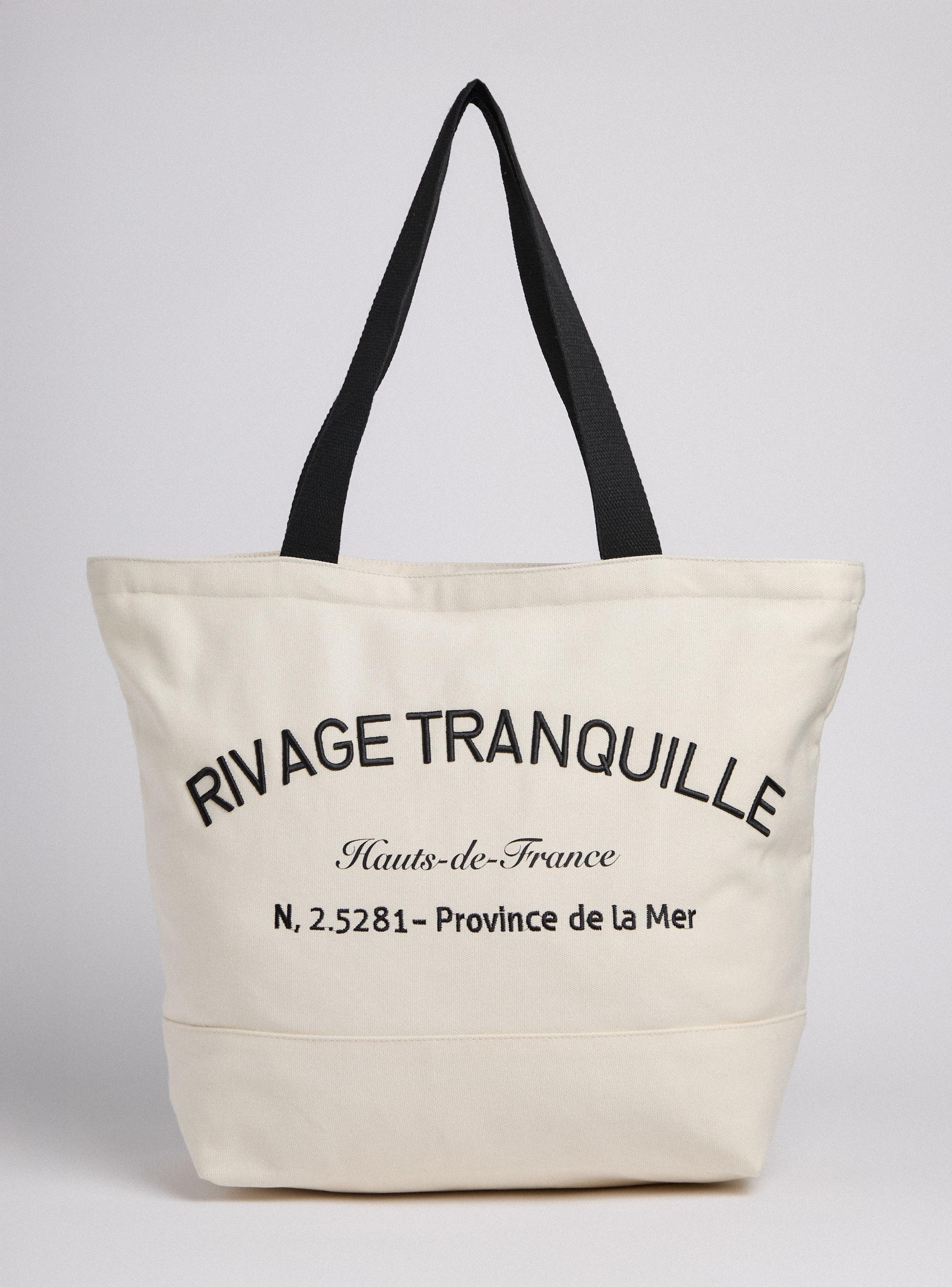 Bolso de Playa con Diseño Bordado-2