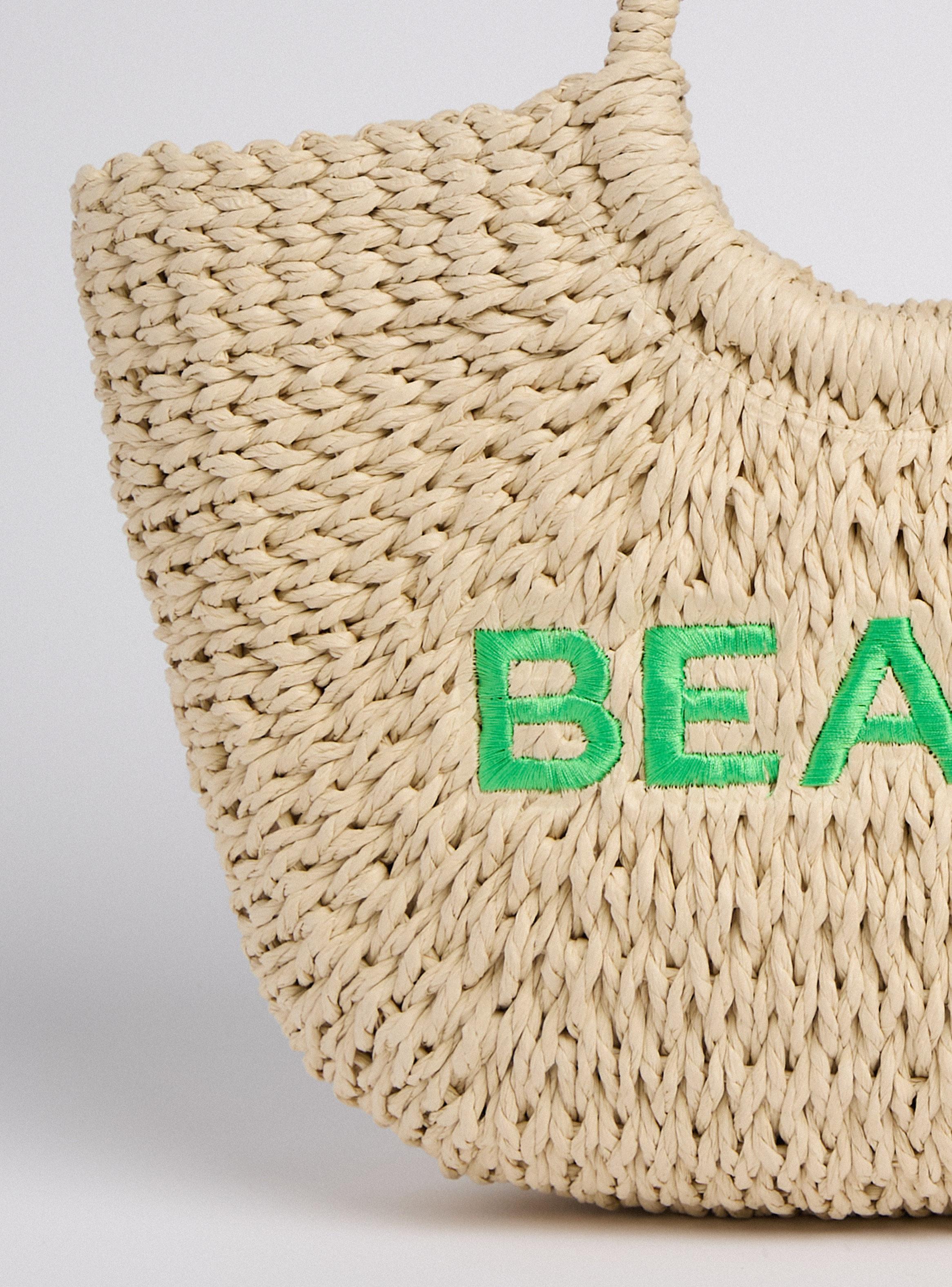 Cartera de Mano Tipo Canasto Playero-6