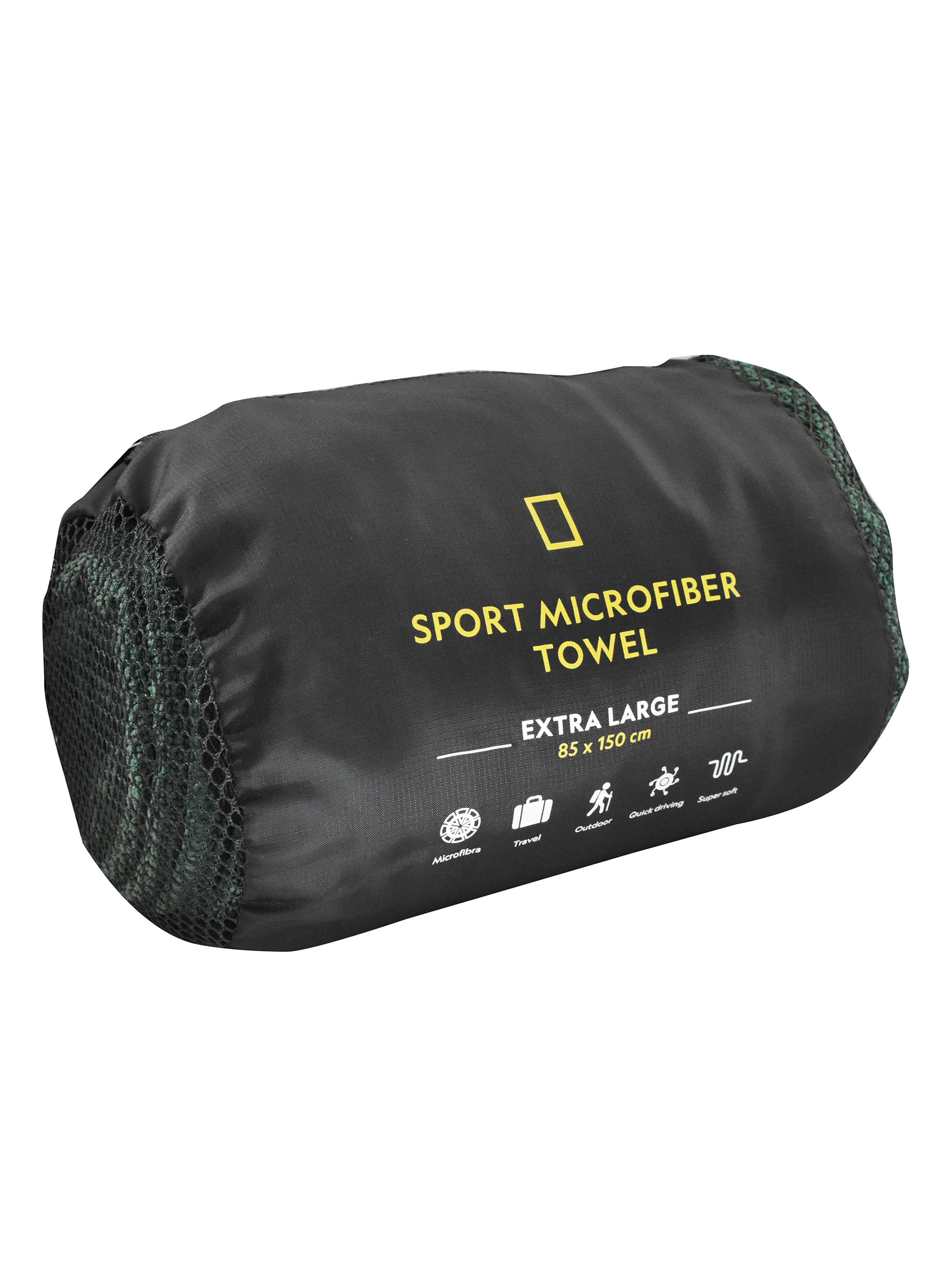 Toalla Deportiva XL Verde-2