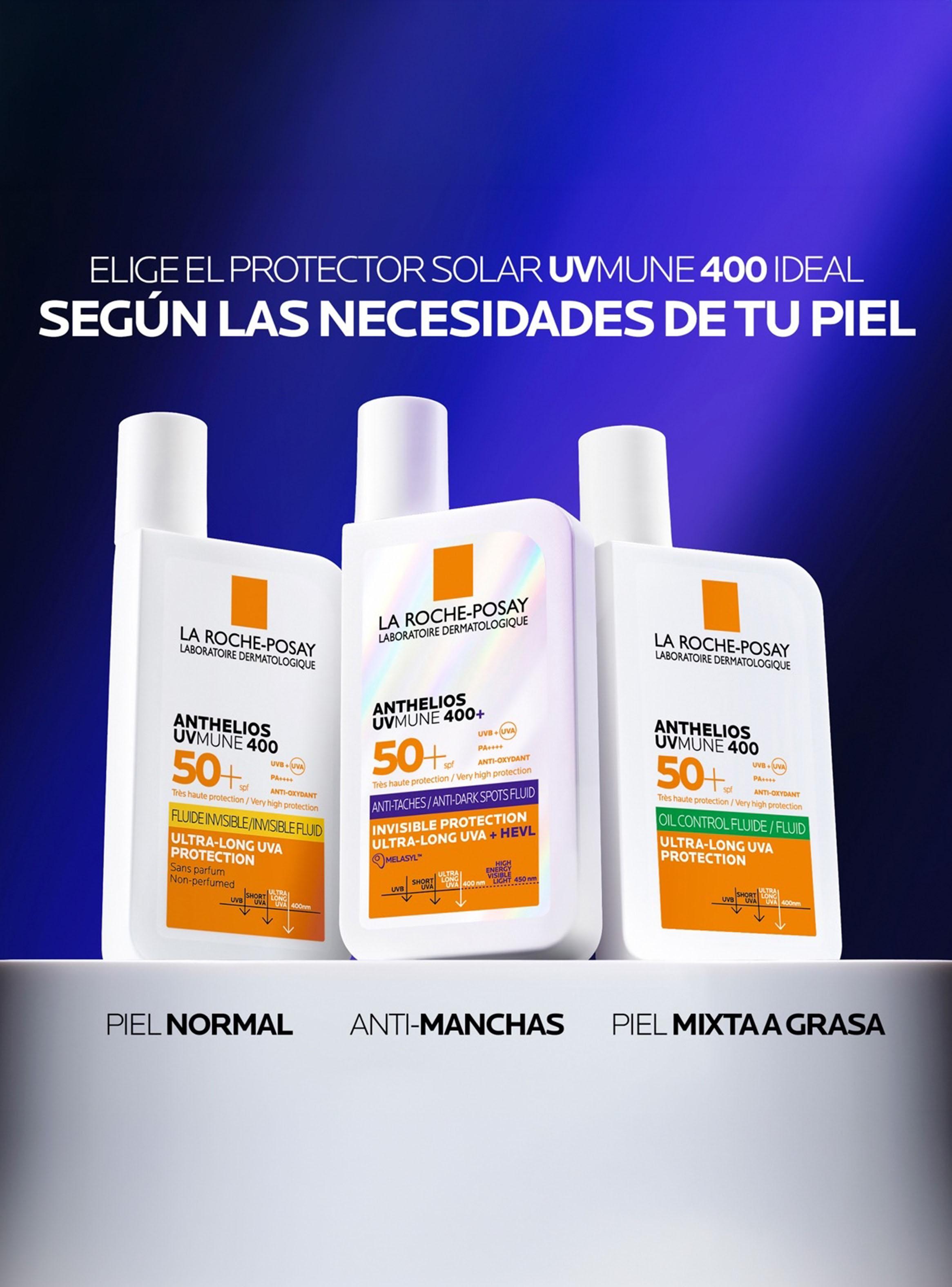 Protector Solar Anthelios UVMune 400+ AntiManchas FPS50+ 50ml-5