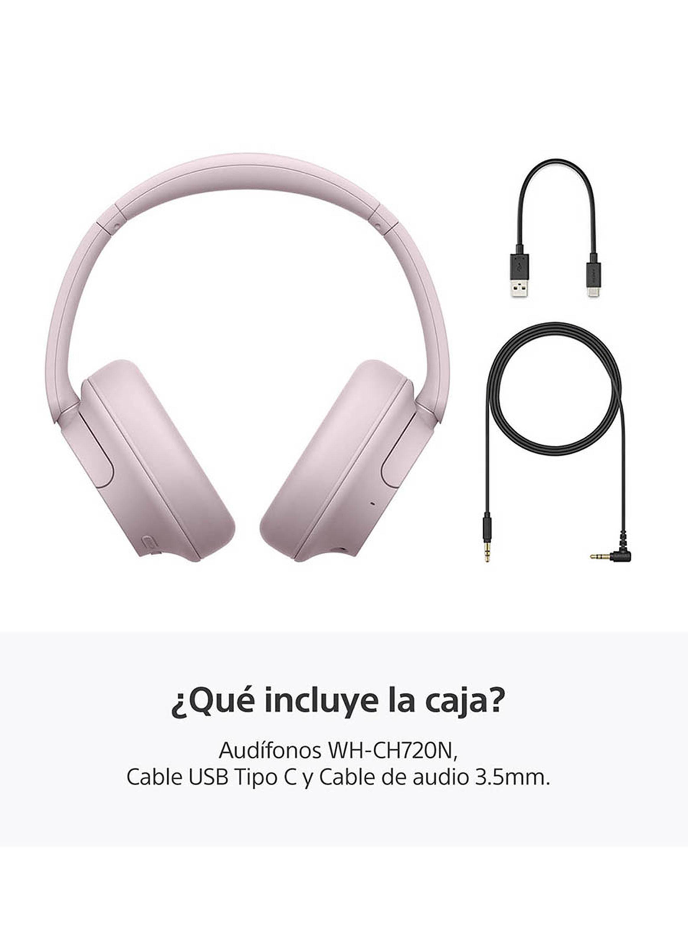 Audífonos Bluetooth Noise Cancelling WH-CH720N Rosado-5