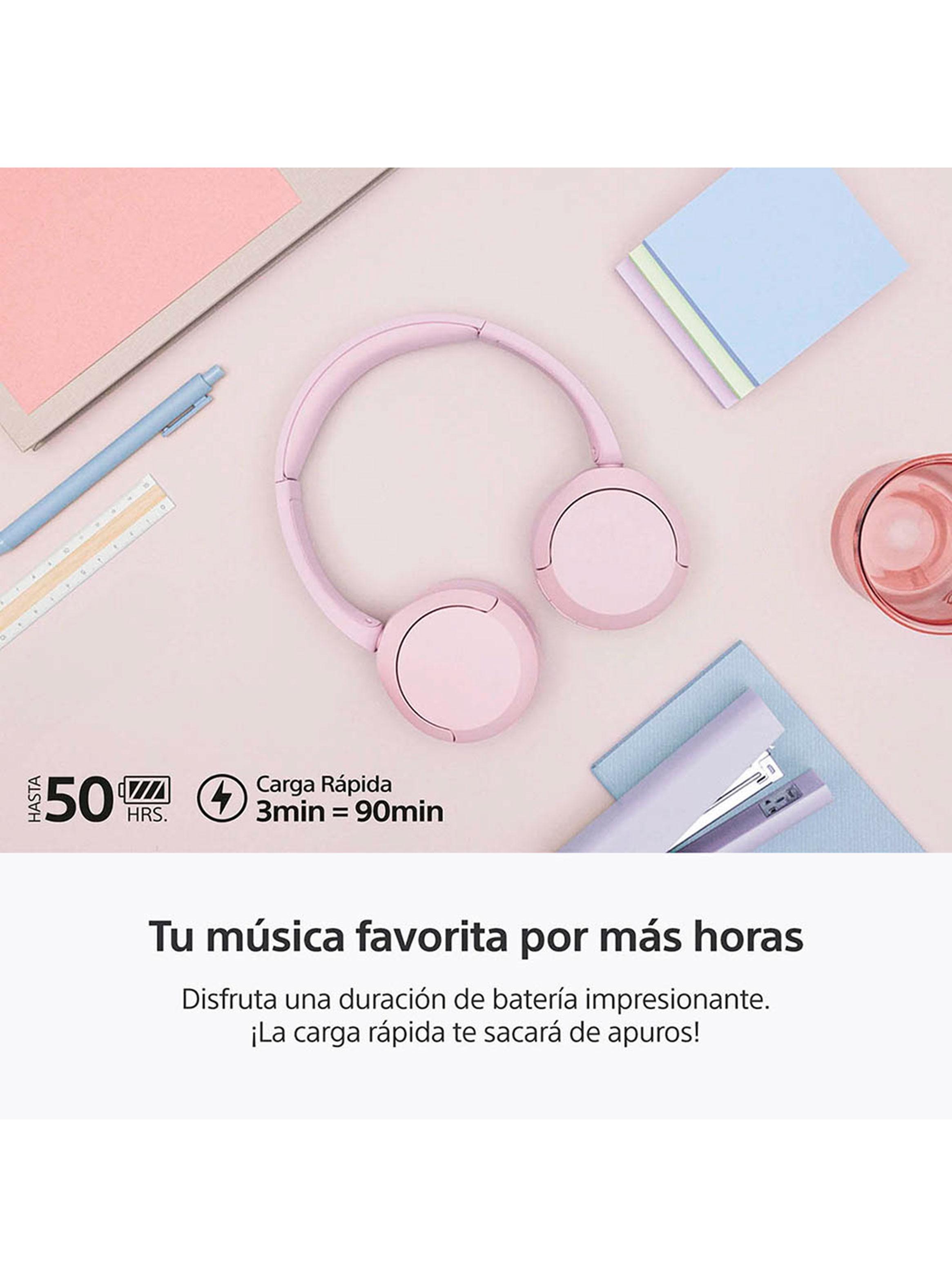 Audífonos Bluetooth WH-CH520 Rosado-4
