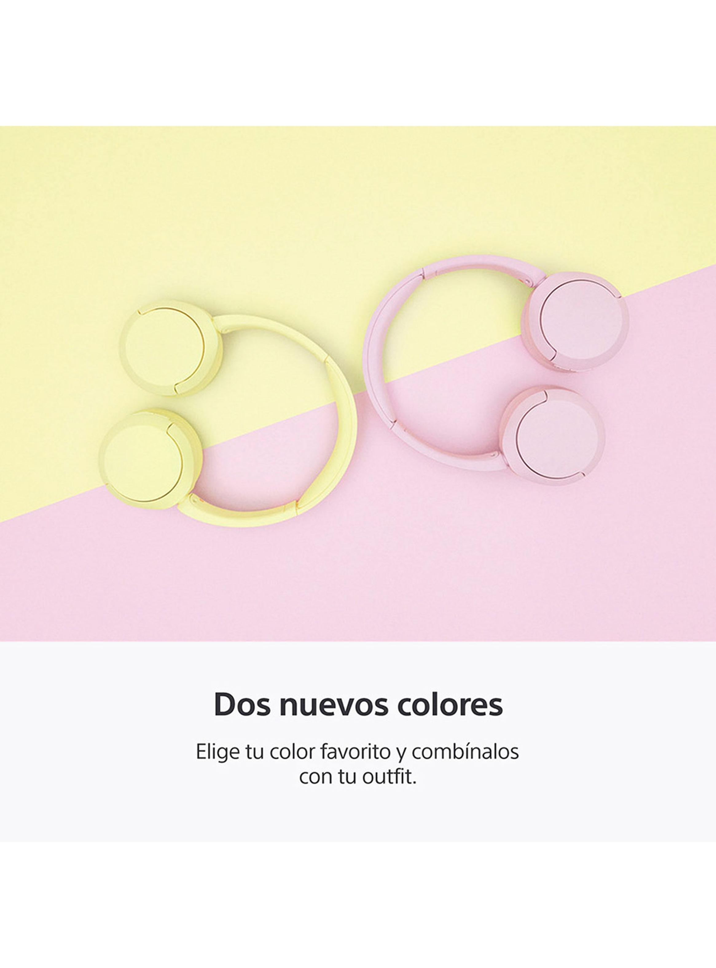 Audífonos Bluetooth WH-CH520 Rosado-5