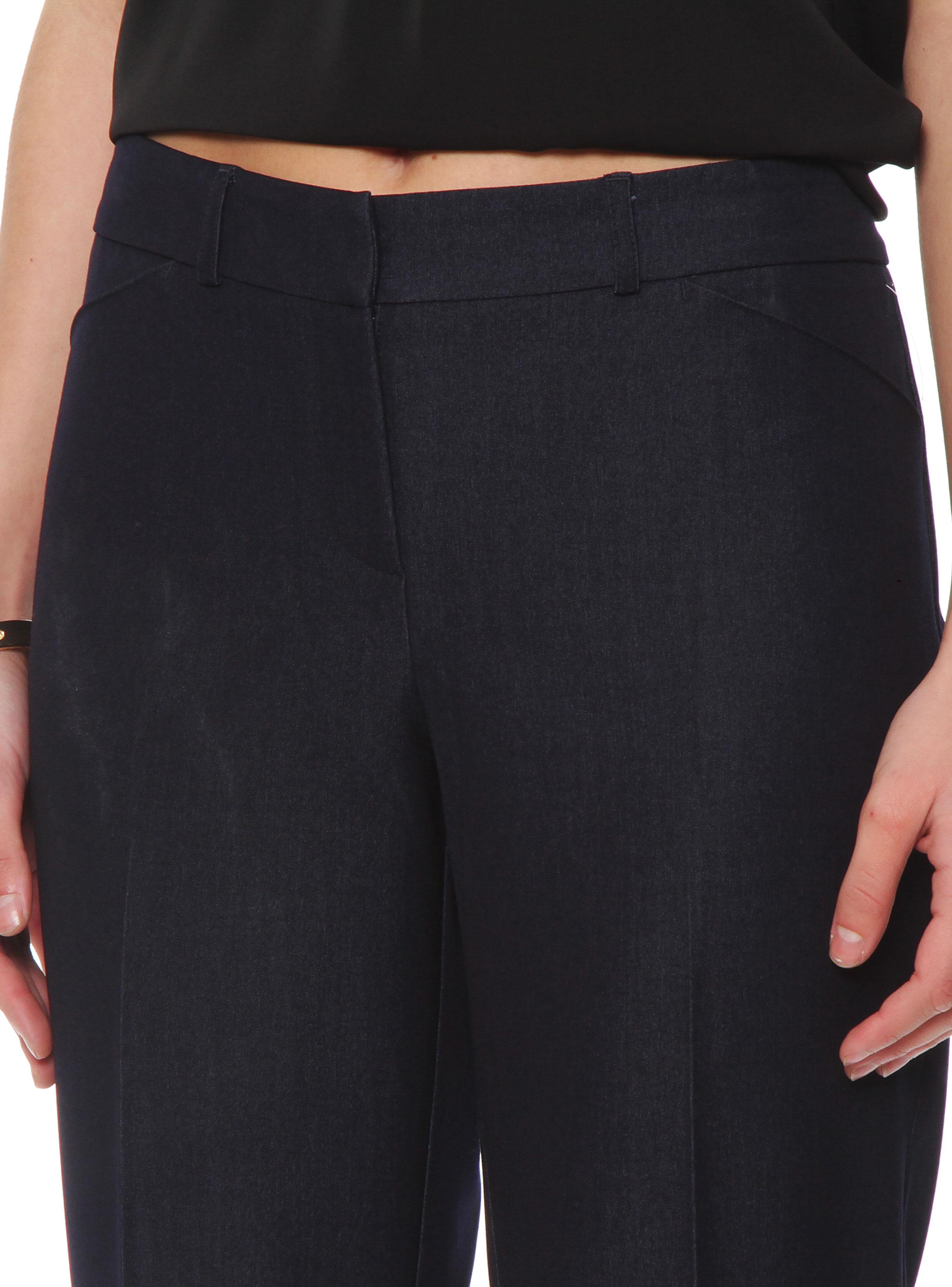 Pantalón Slim Tiro Alto Pretina Básica A81-2