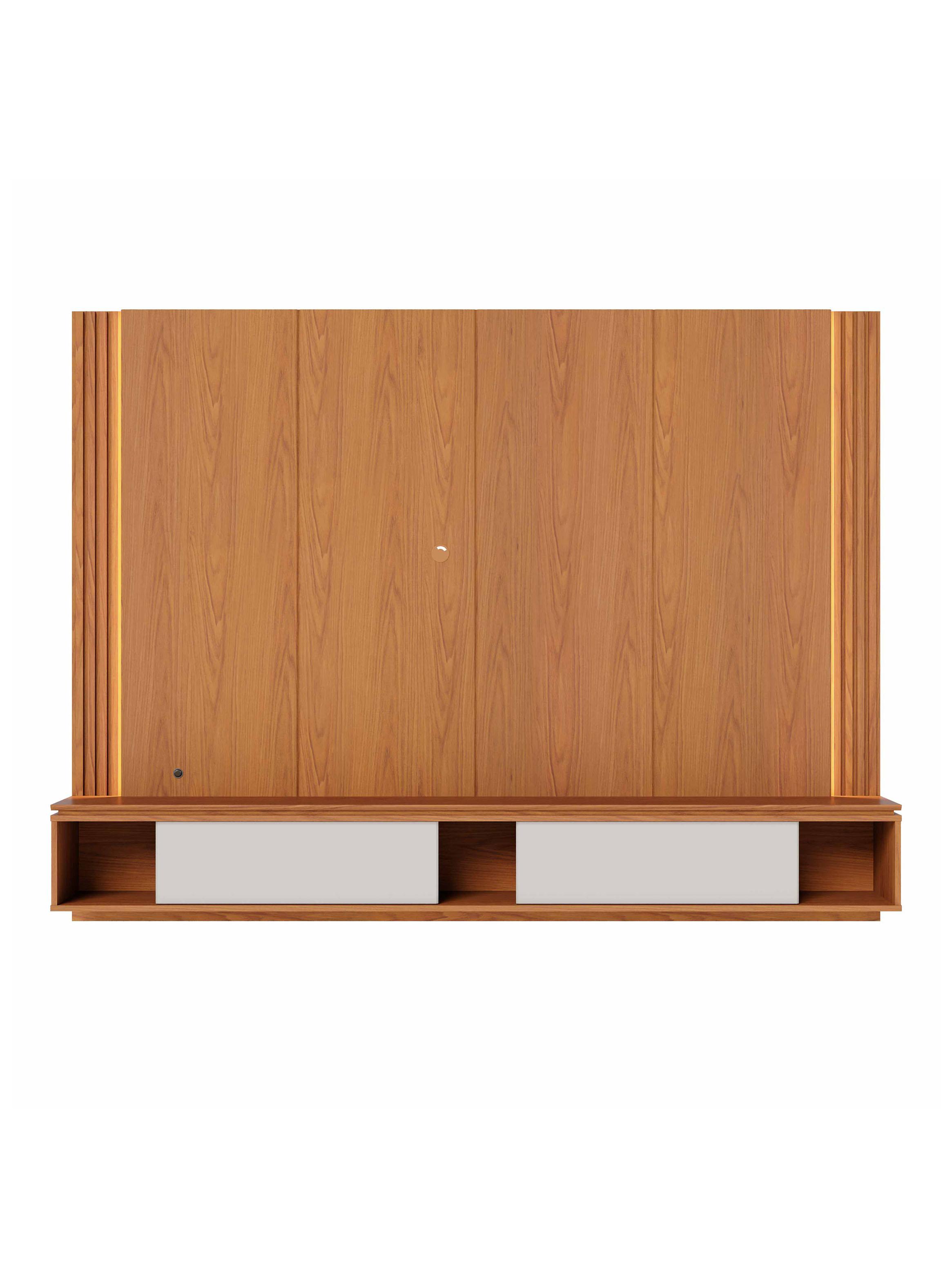 Centro de Entretenimiento Loa 75" Freijo/Off White-2