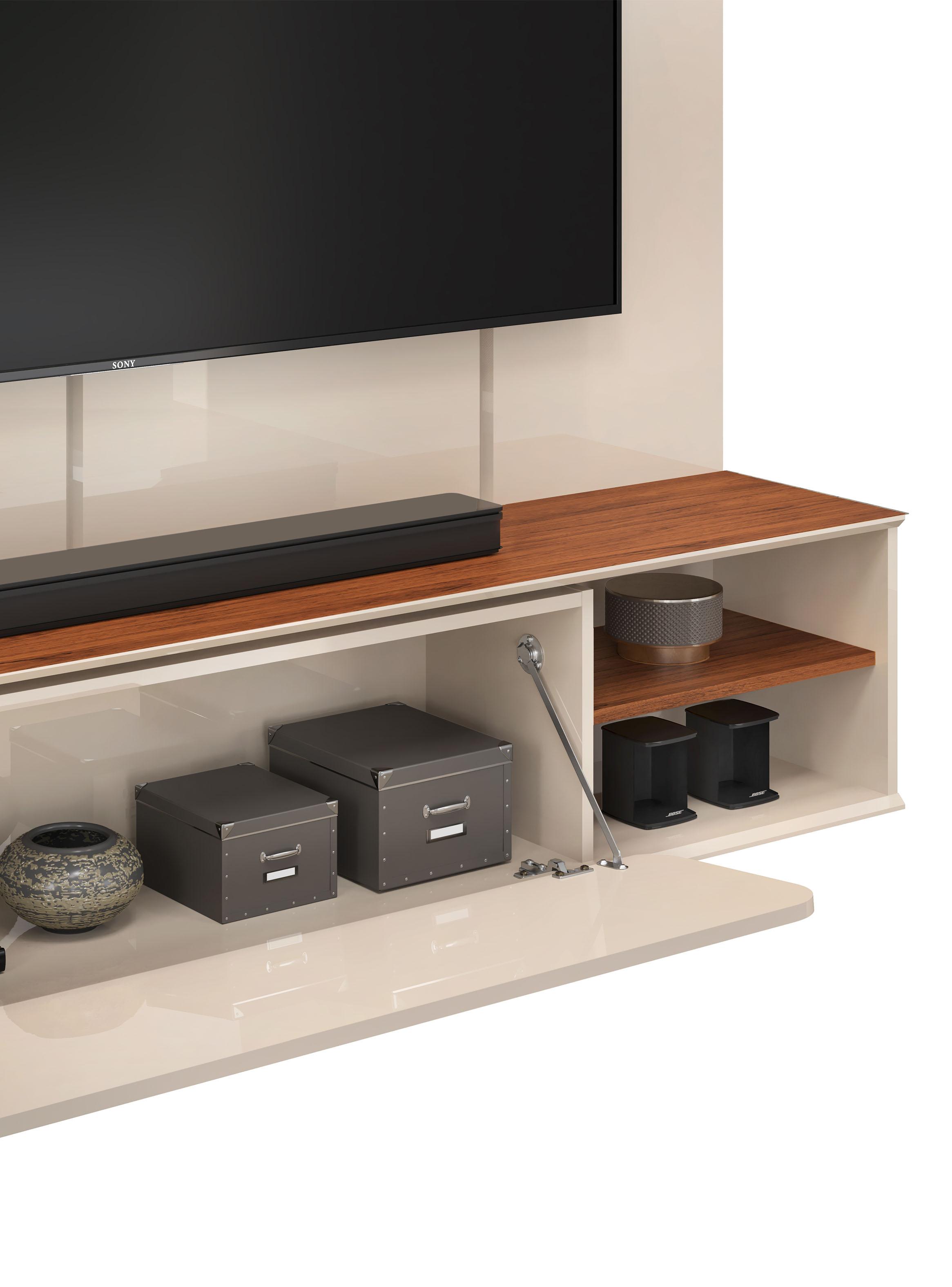 Panel TV Alana 70" Off White/Freijo-3