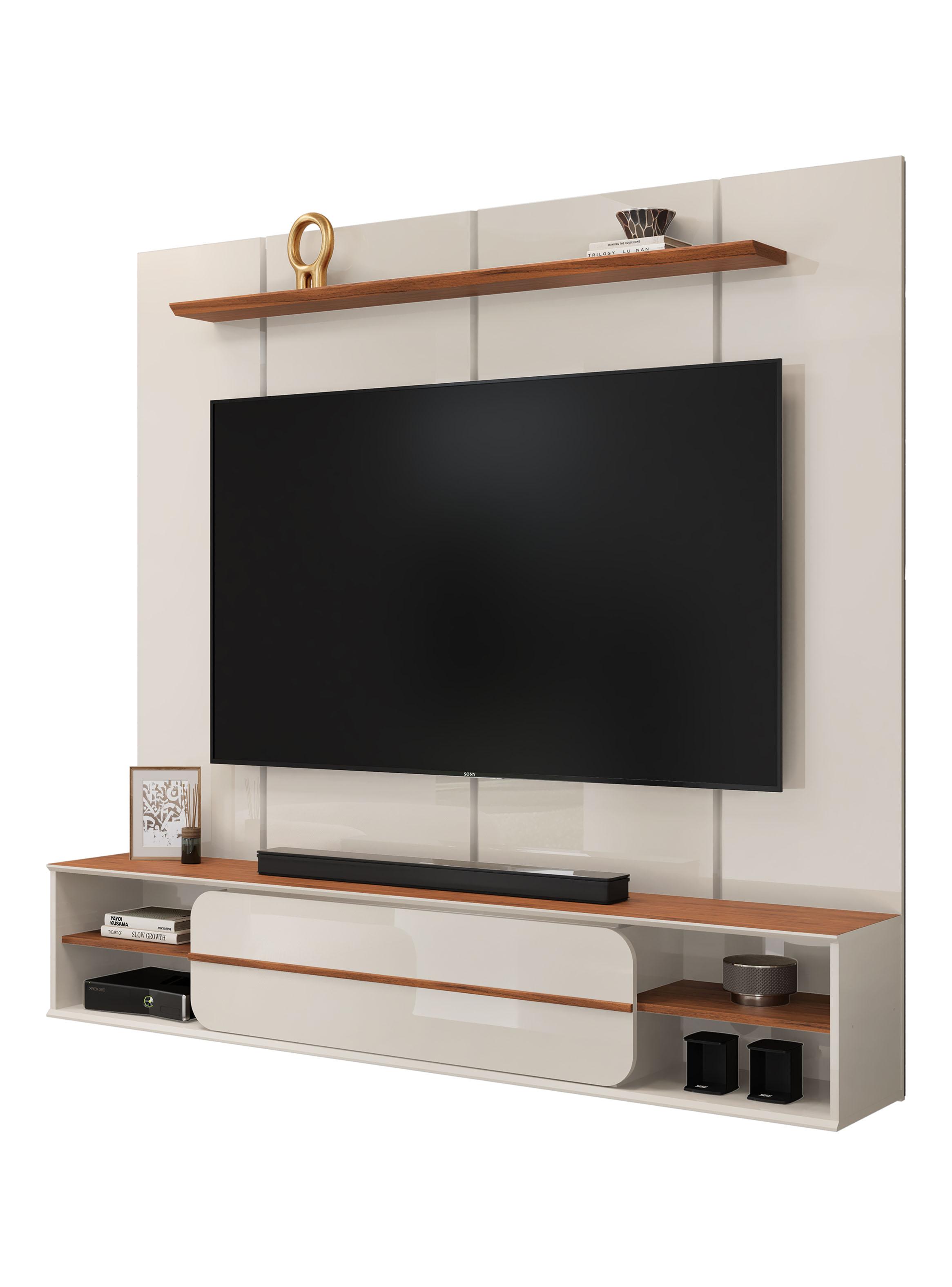 Panel TV Alana 70" Off White/Freijo-2