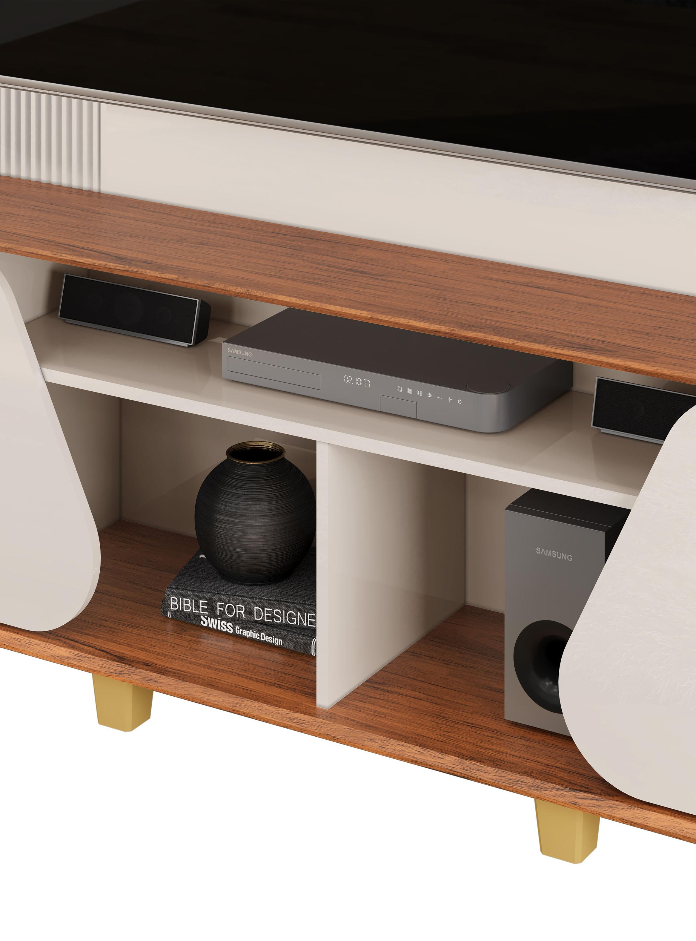 Centro de Entretenimiento Henry 70" Off White/Freijo-3