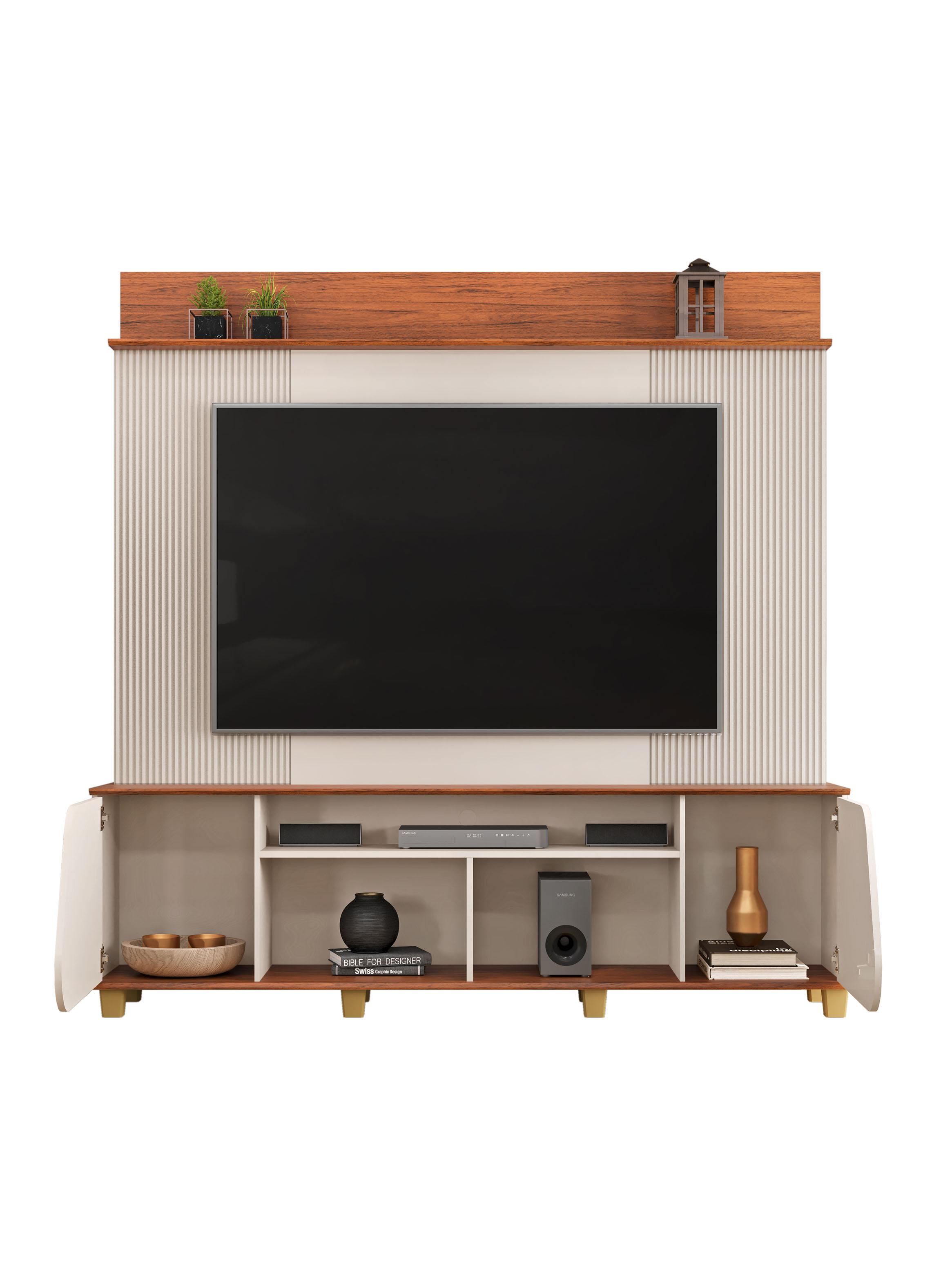 Centro de Entretenimiento Henry 70" Off White/Freijo-2