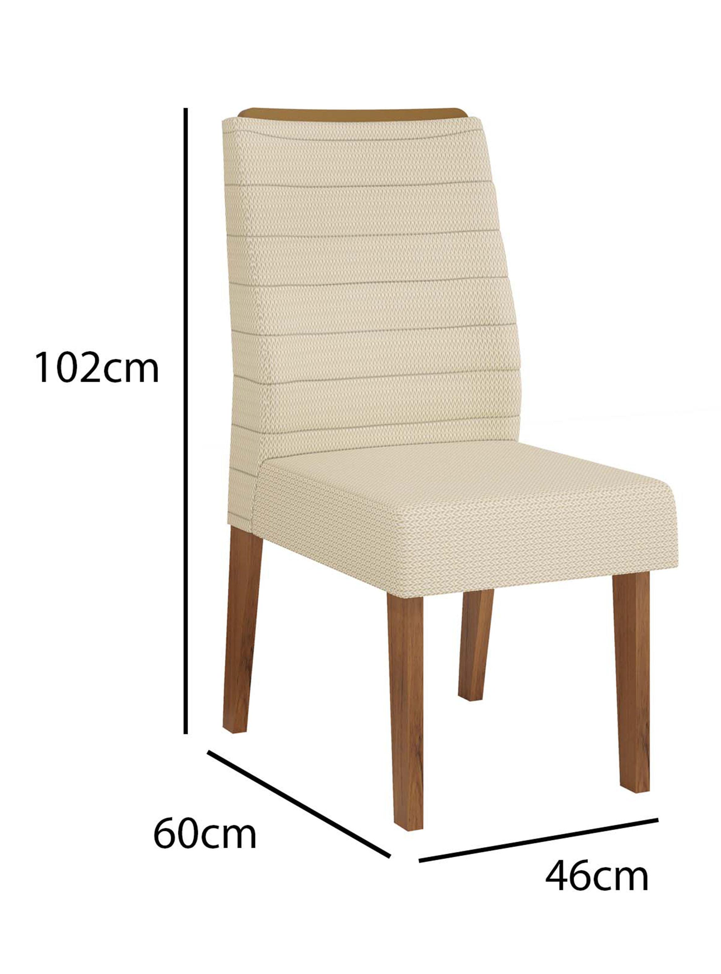 Juego de Comedor Luma 6 Sillas Off White-Ondina Neve-2