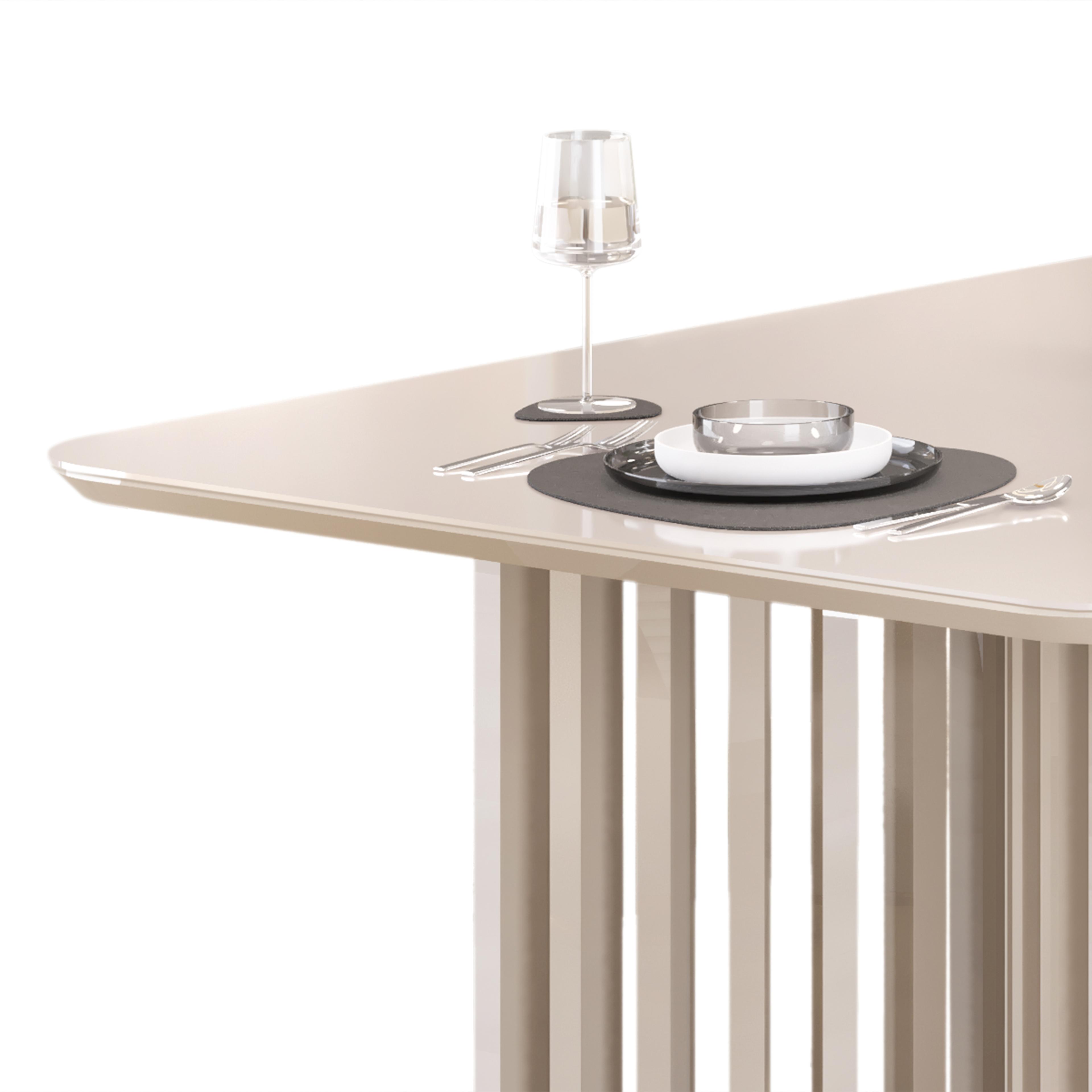 Juego de Comedor Luma 6 Sillas Off White-Ondina Neve-3
