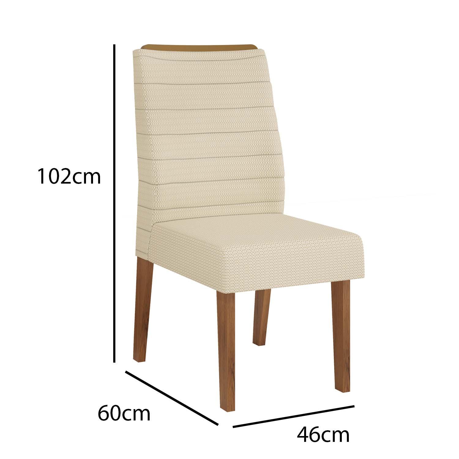 Juego de Comedor Luma 6 Sillas Off White-Ondina Neve-2