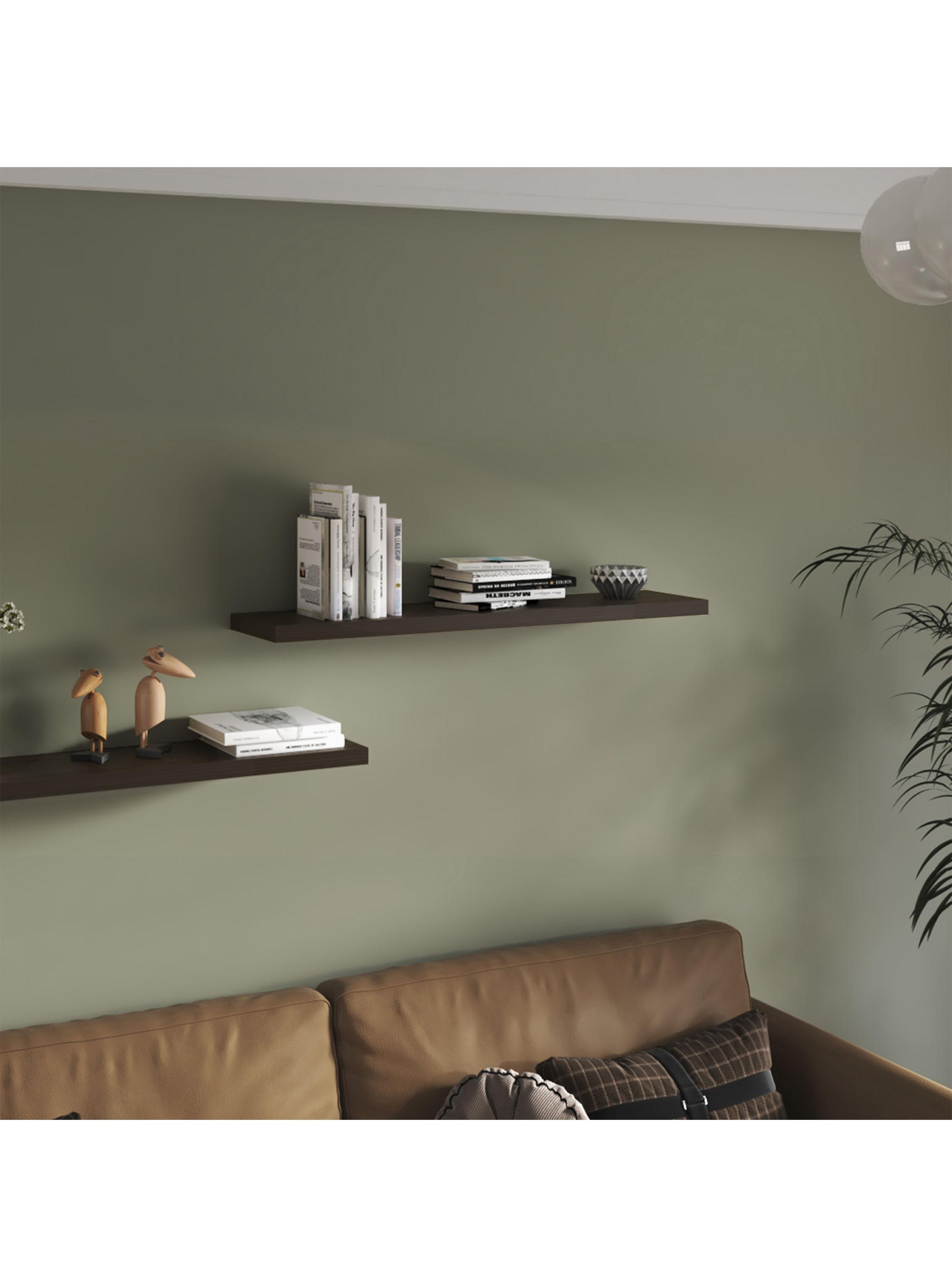 Repisa Flotante Wall 120x25x3.8 cm Amaretto 1 Unidad-5
