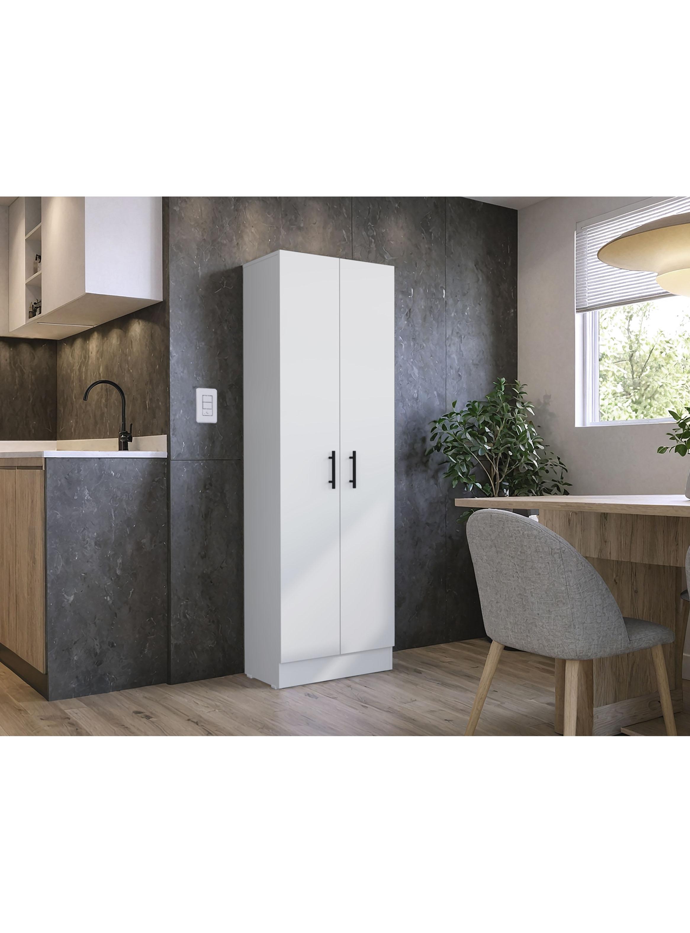 Mueble Despensa Multiusos Kitchen 170x56x30.2 cm Blanco-4