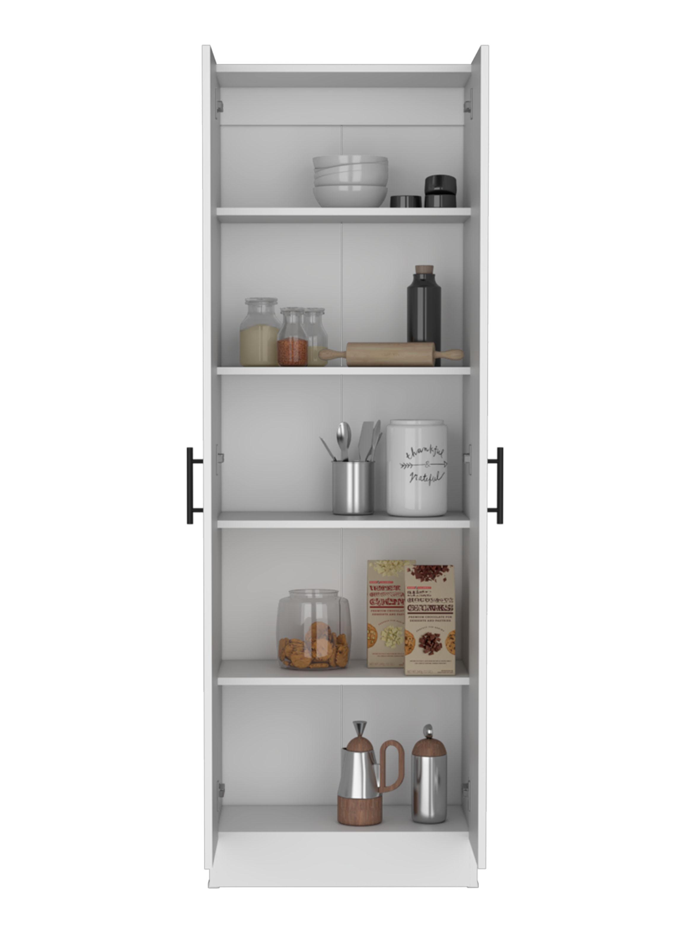 Mueble Despensa Multiusos Kitchen 170x56x30.2 cm Blanco-2