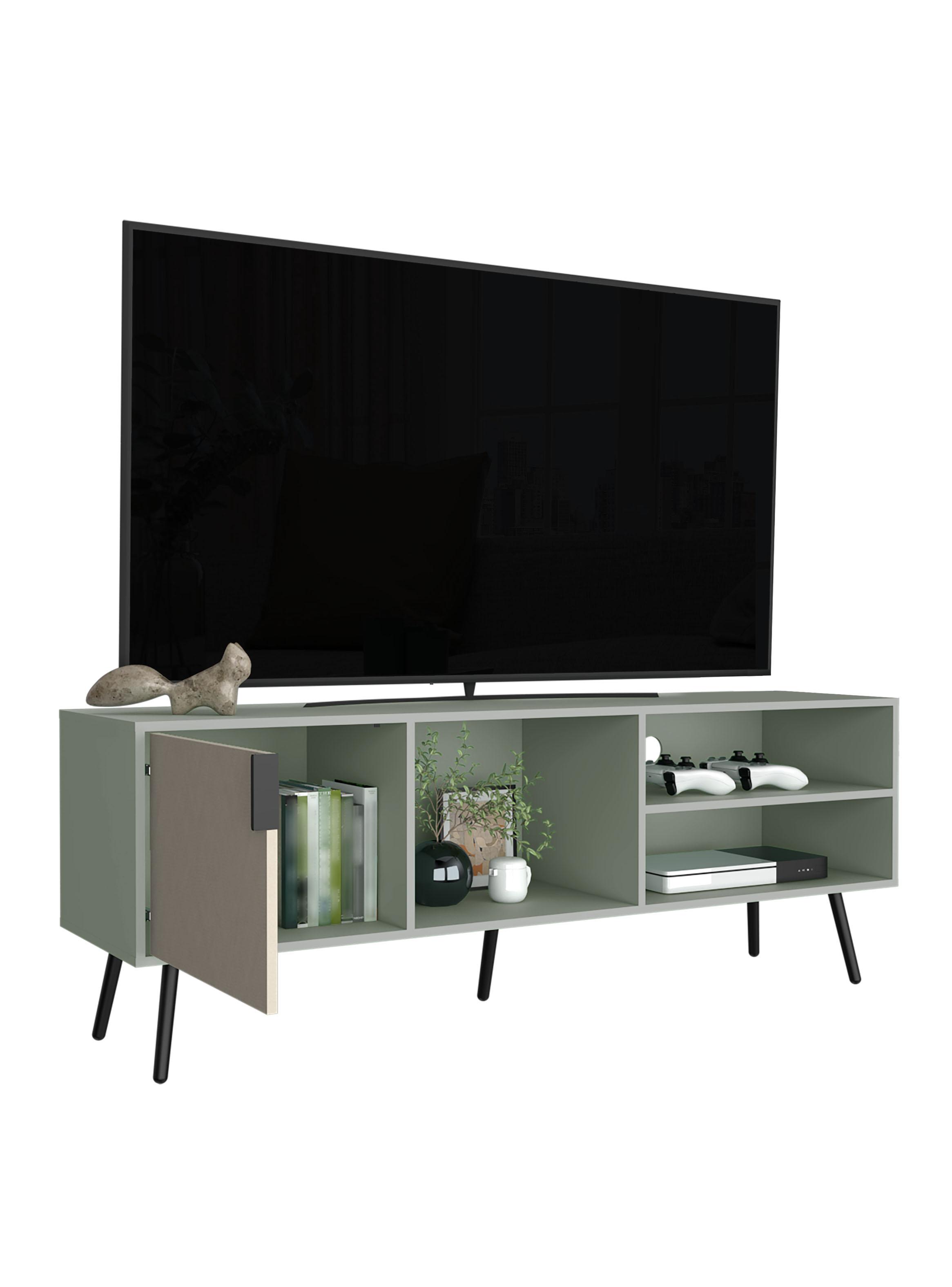 Rack TV 65" Vulcan 1 Puerta Agave y Toquilla-3
