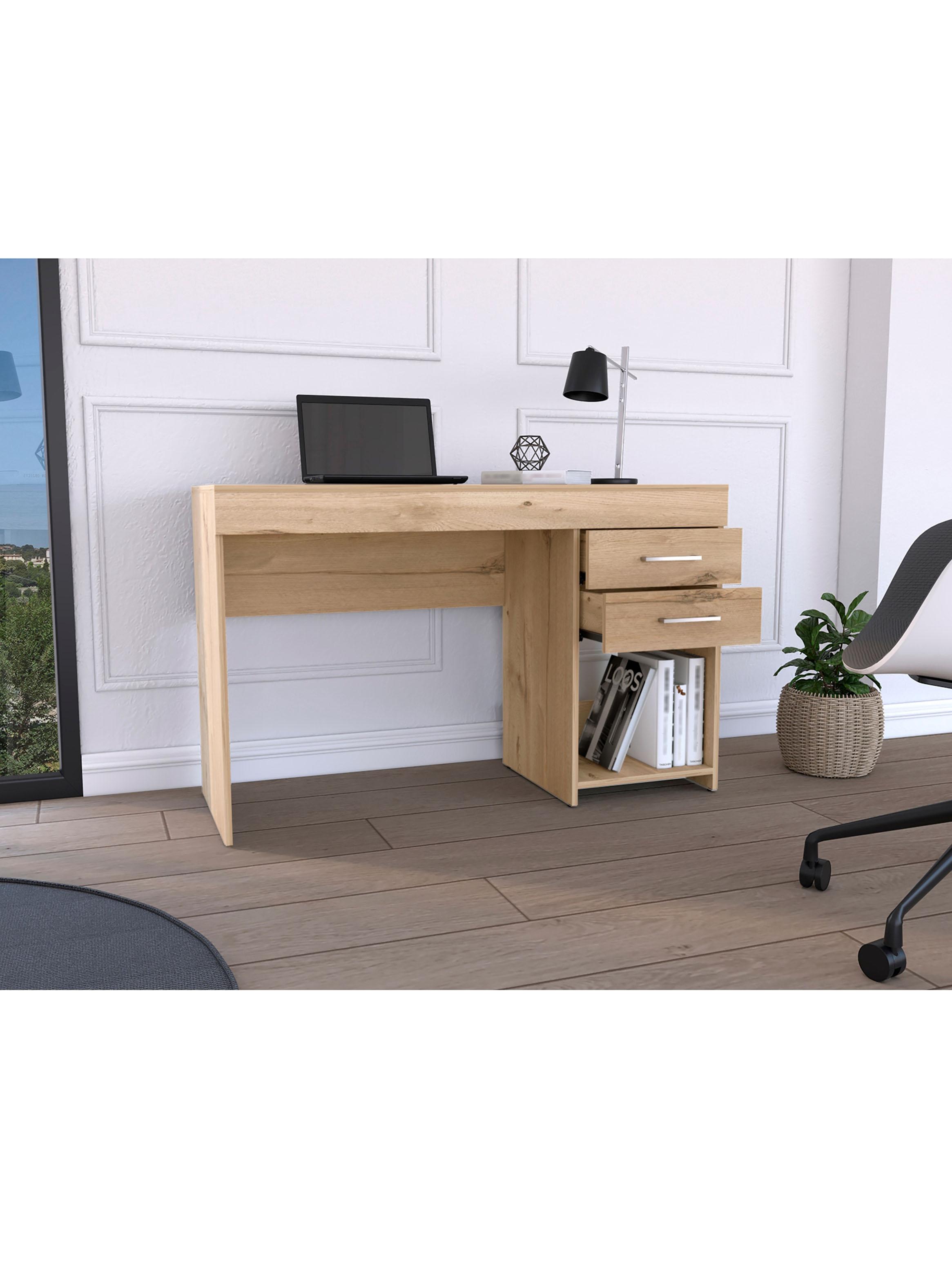 Escritorio Hazel 2 Cajones 120x75x45.4 cm Duna-4