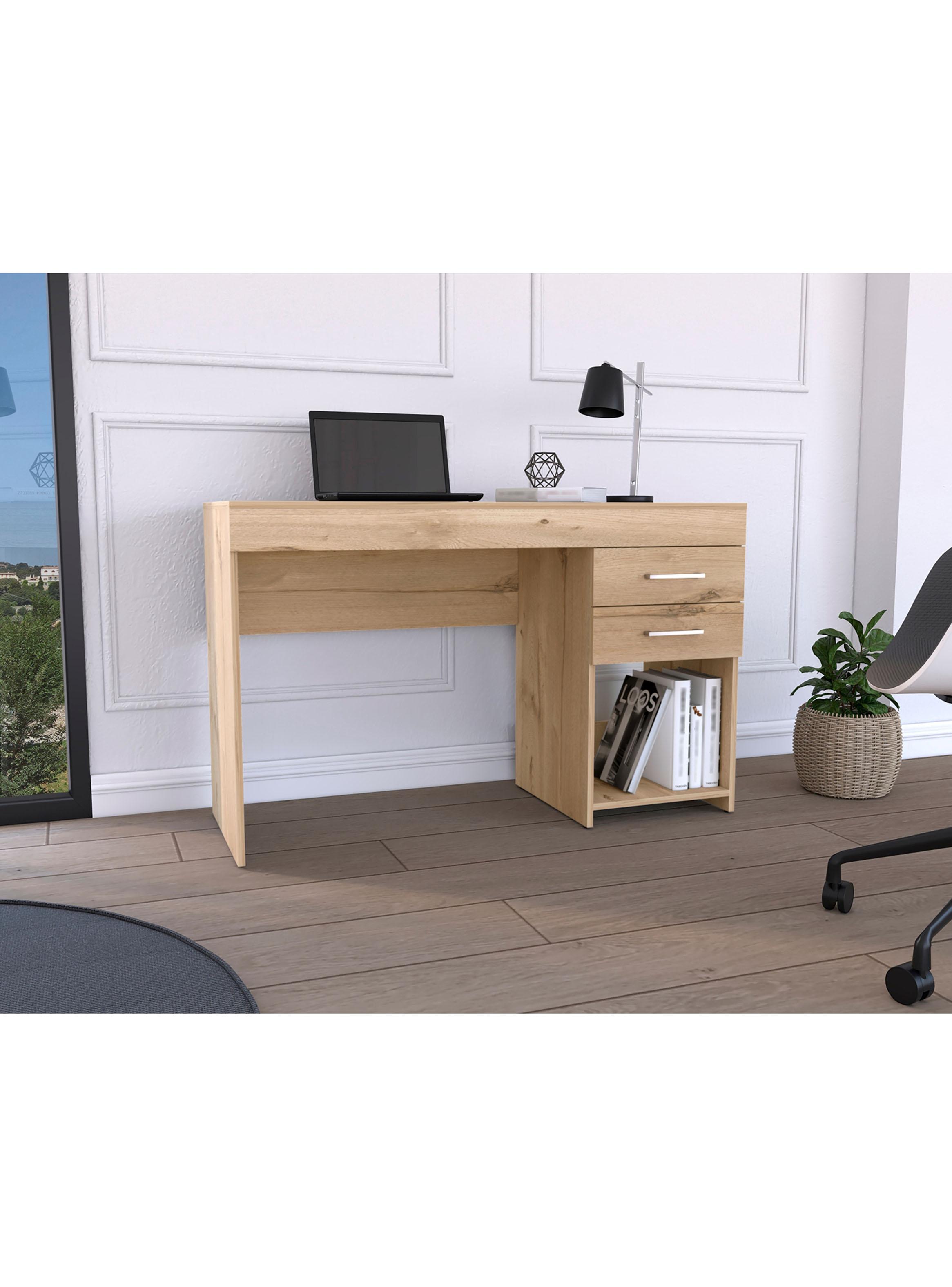 Escritorio Hazel 2 Cajones 120x75x45.4 cm Duna-5