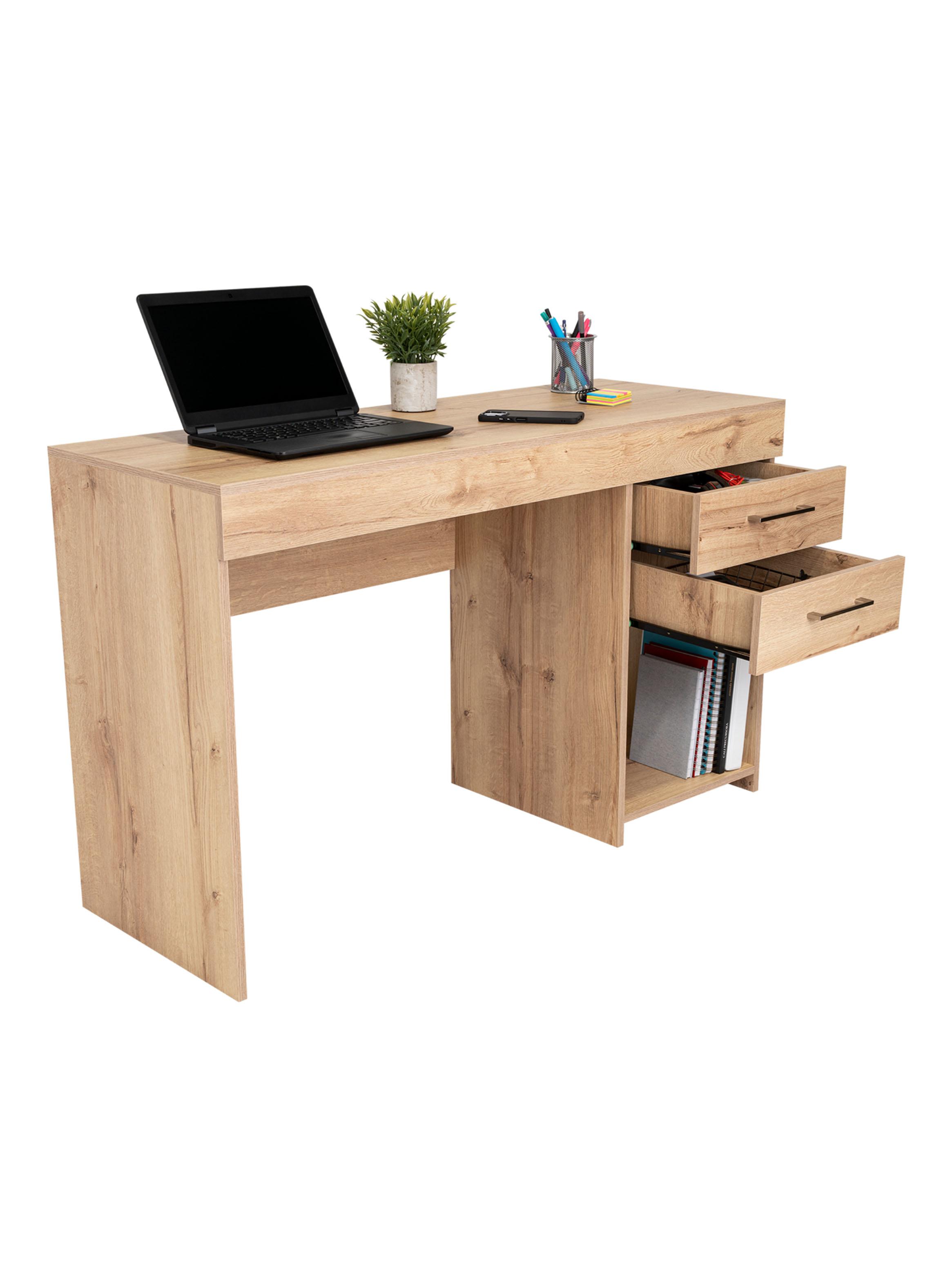 Escritorio Hazel 2 Cajones 120x75x45.4 cm Duna-3