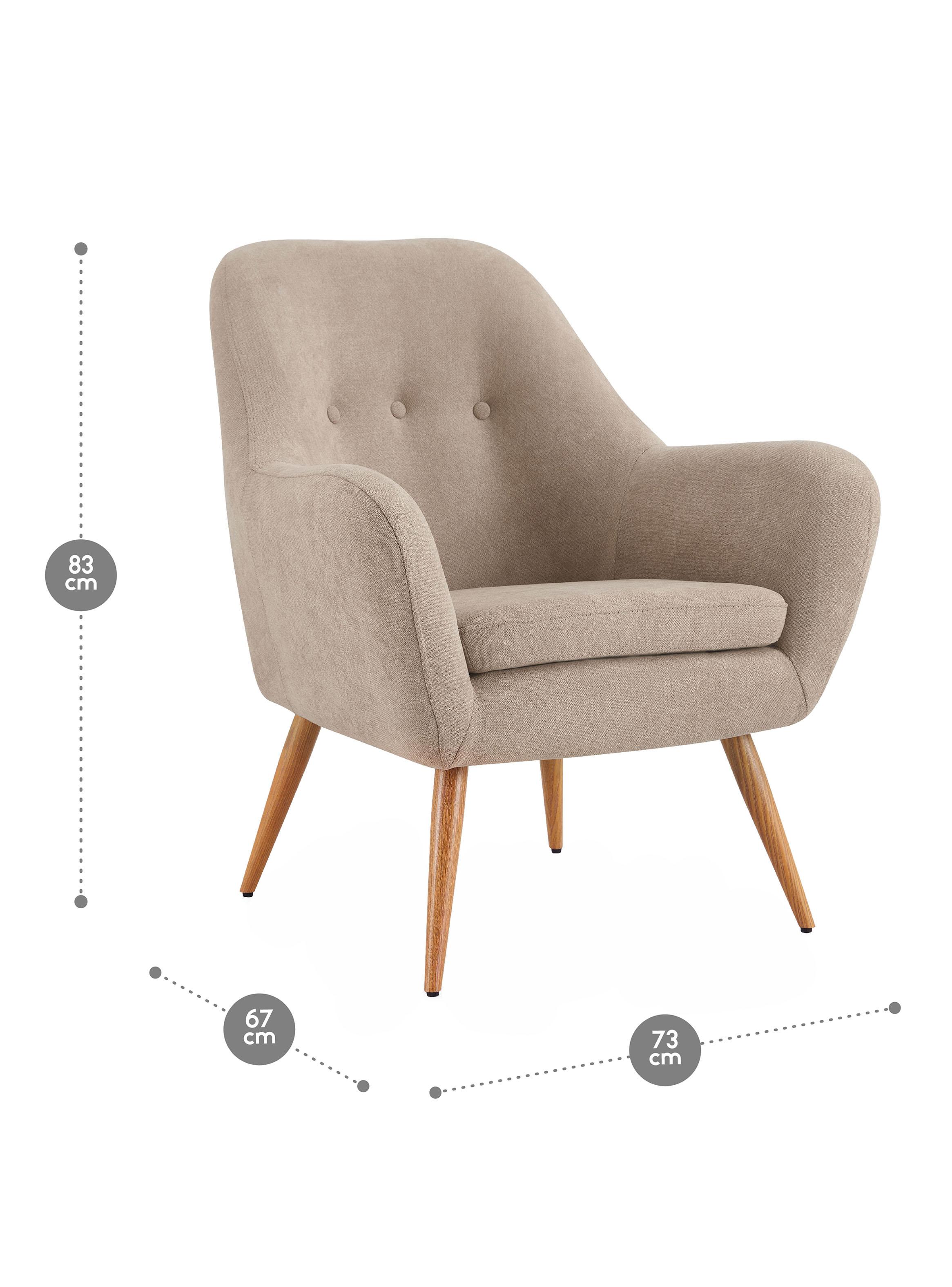 Poltrona Bartolo 83x67x73 cm-1