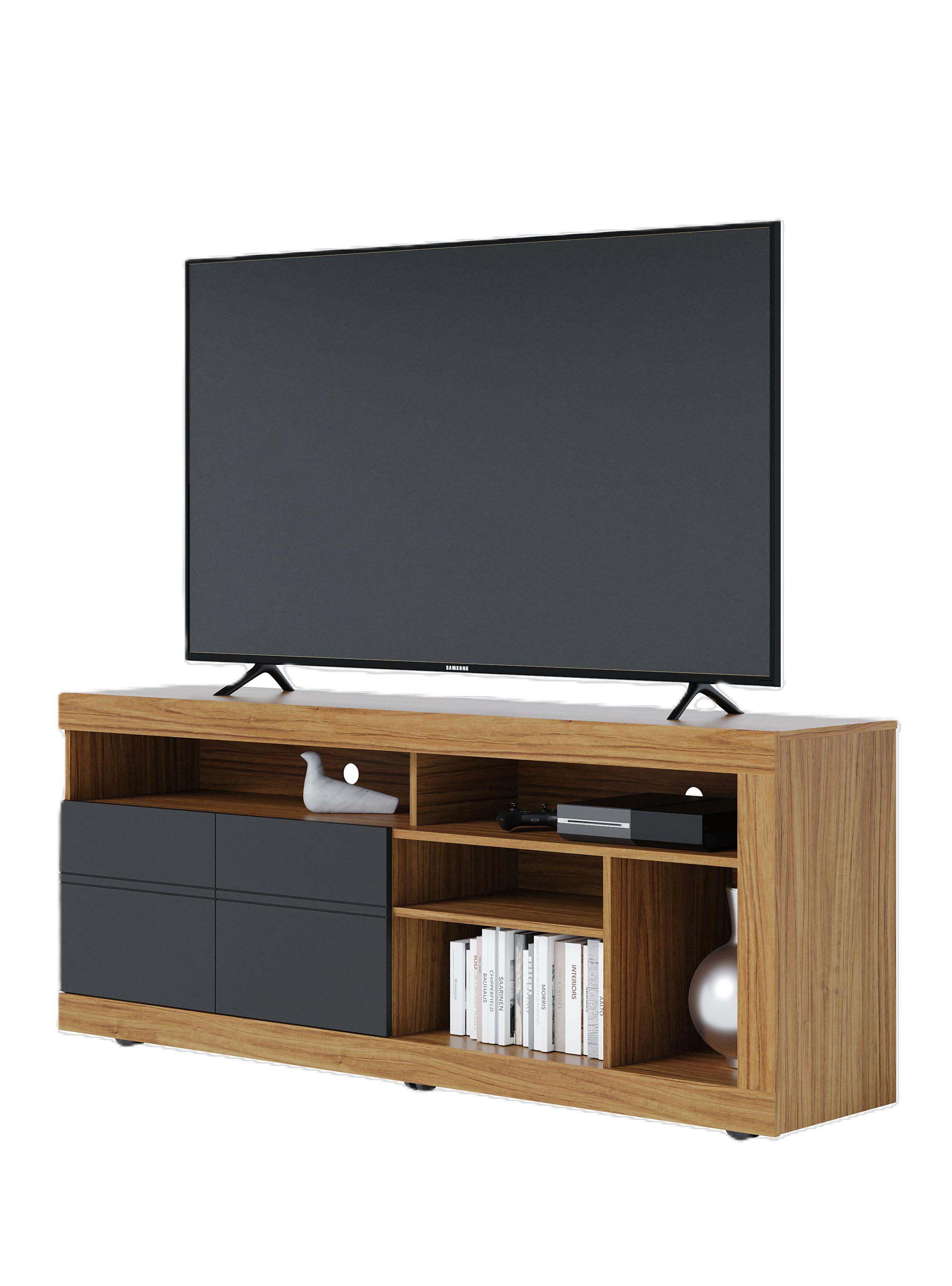 Rack TV Inaja 65" 2 Puertas Negro-2
