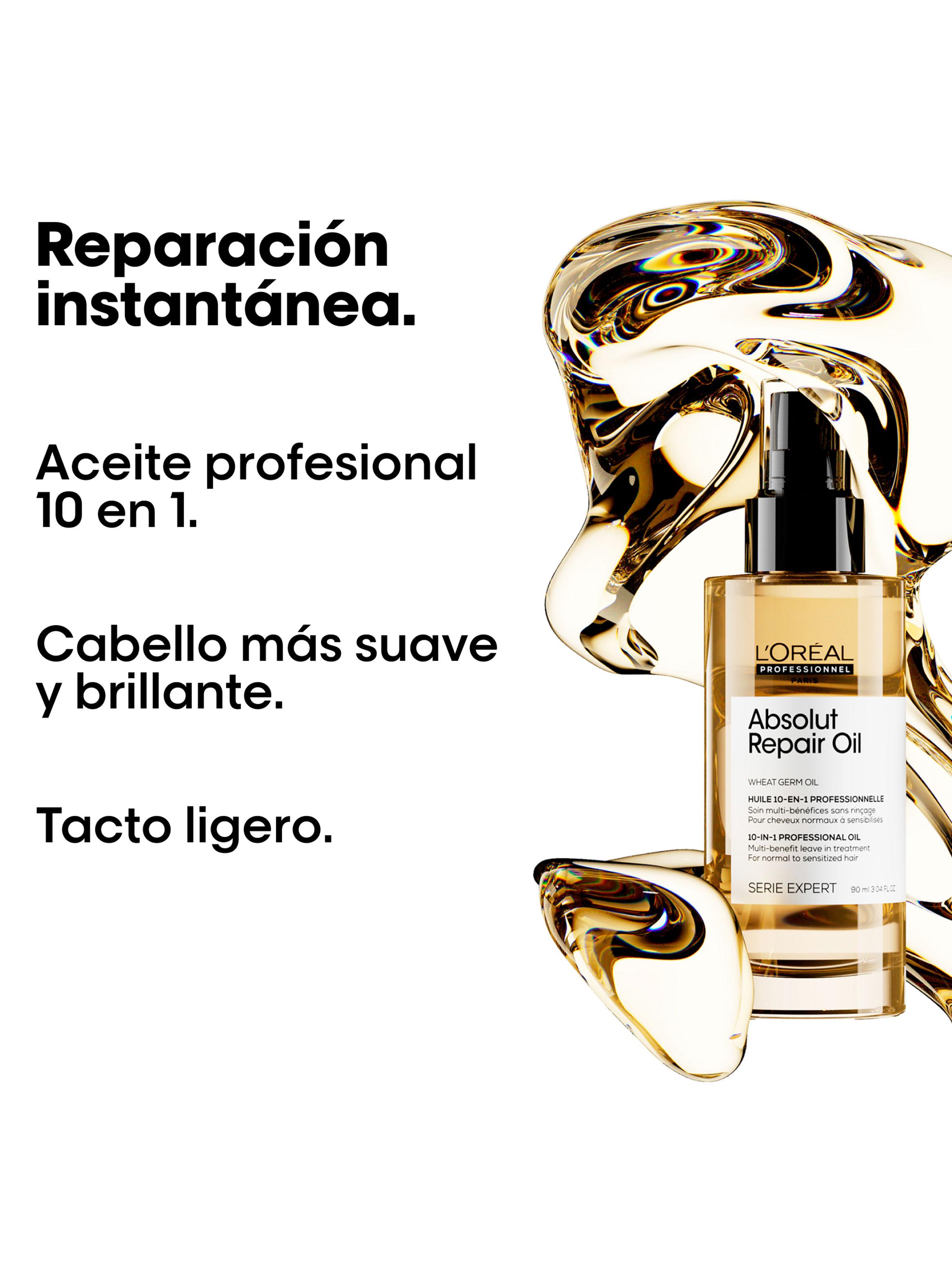 Aceite 10 en 1 Reparación y Nutrición Absolut Repair 90ml  L'Oréal Professionnel-2