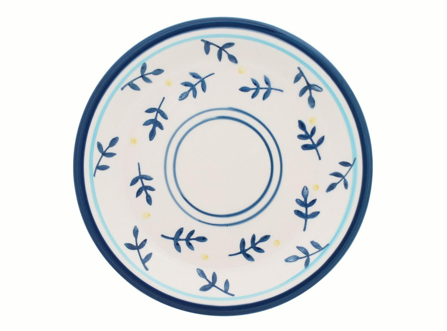 Set de 30 Vajillas de Cerámica Stylo Ramas Azules-7