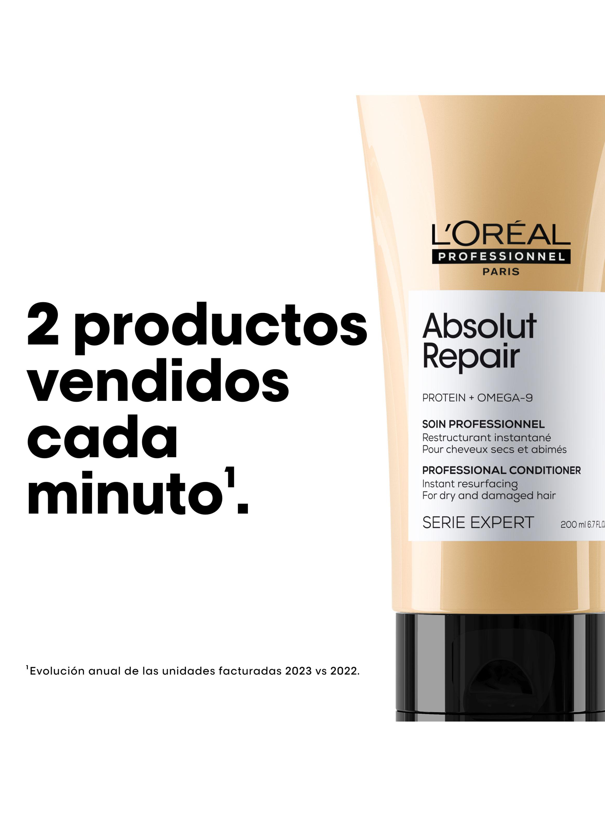 Shampoo Reparación y Nutrición Absolut Repair 500ml L'Oréal Professionnel-3