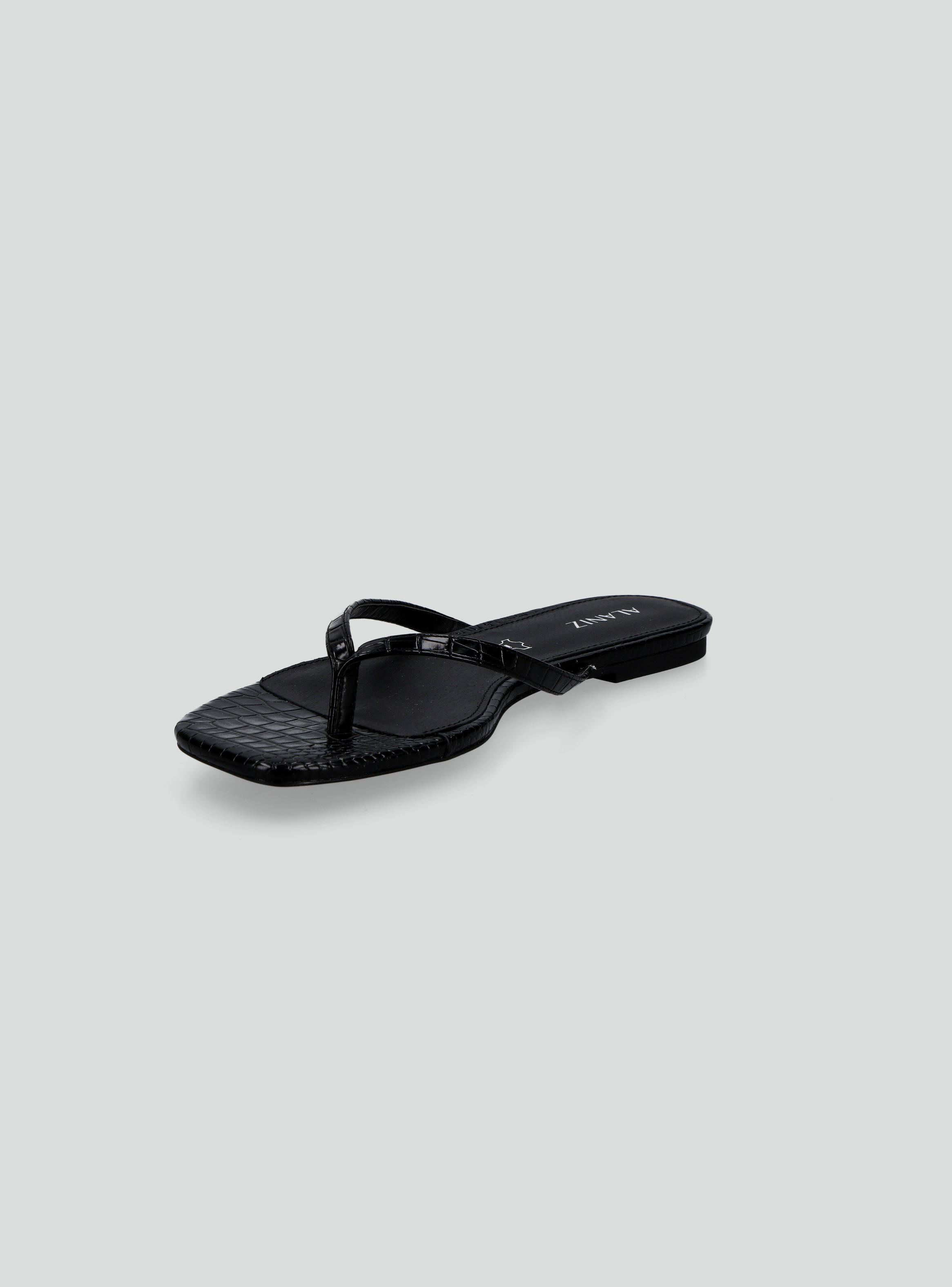 Hawaiana Flat Textura Croco Mujer-2