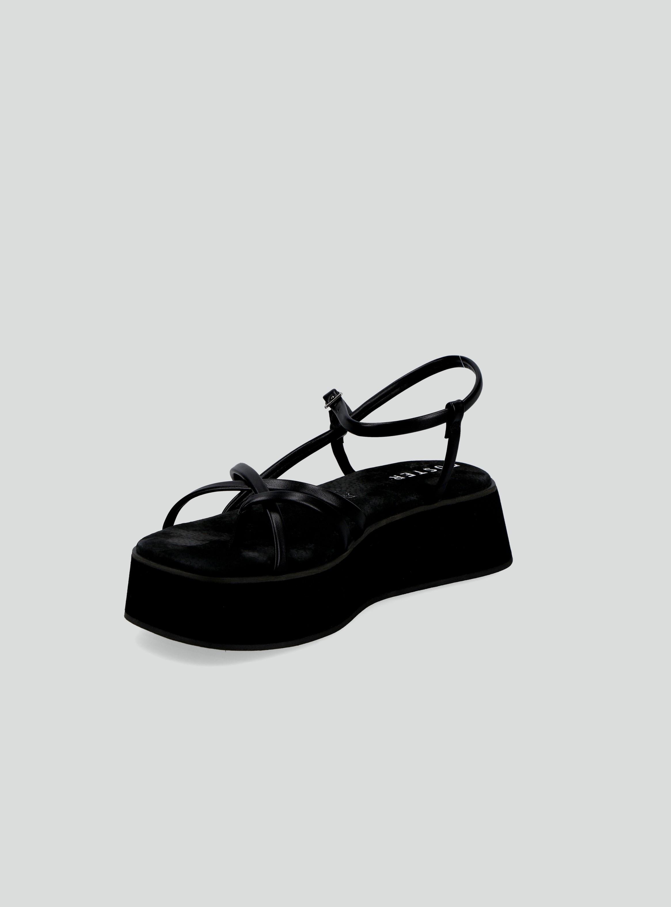 Sandalia Plataformas Strappy Mujer-2