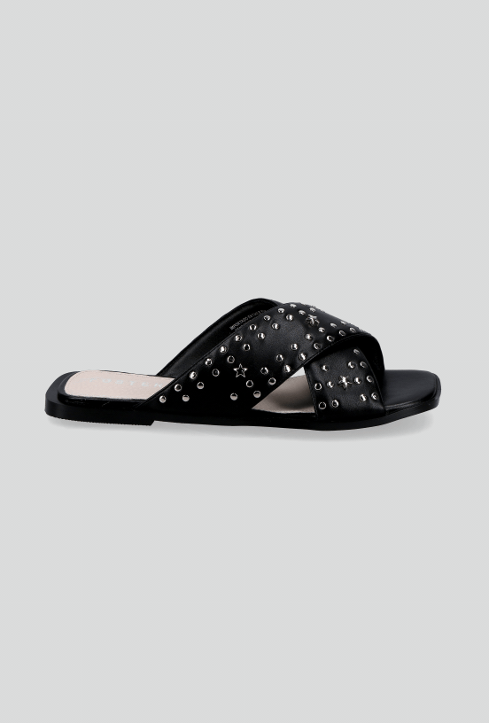 Sandalia Plana Tachas Mujer-4