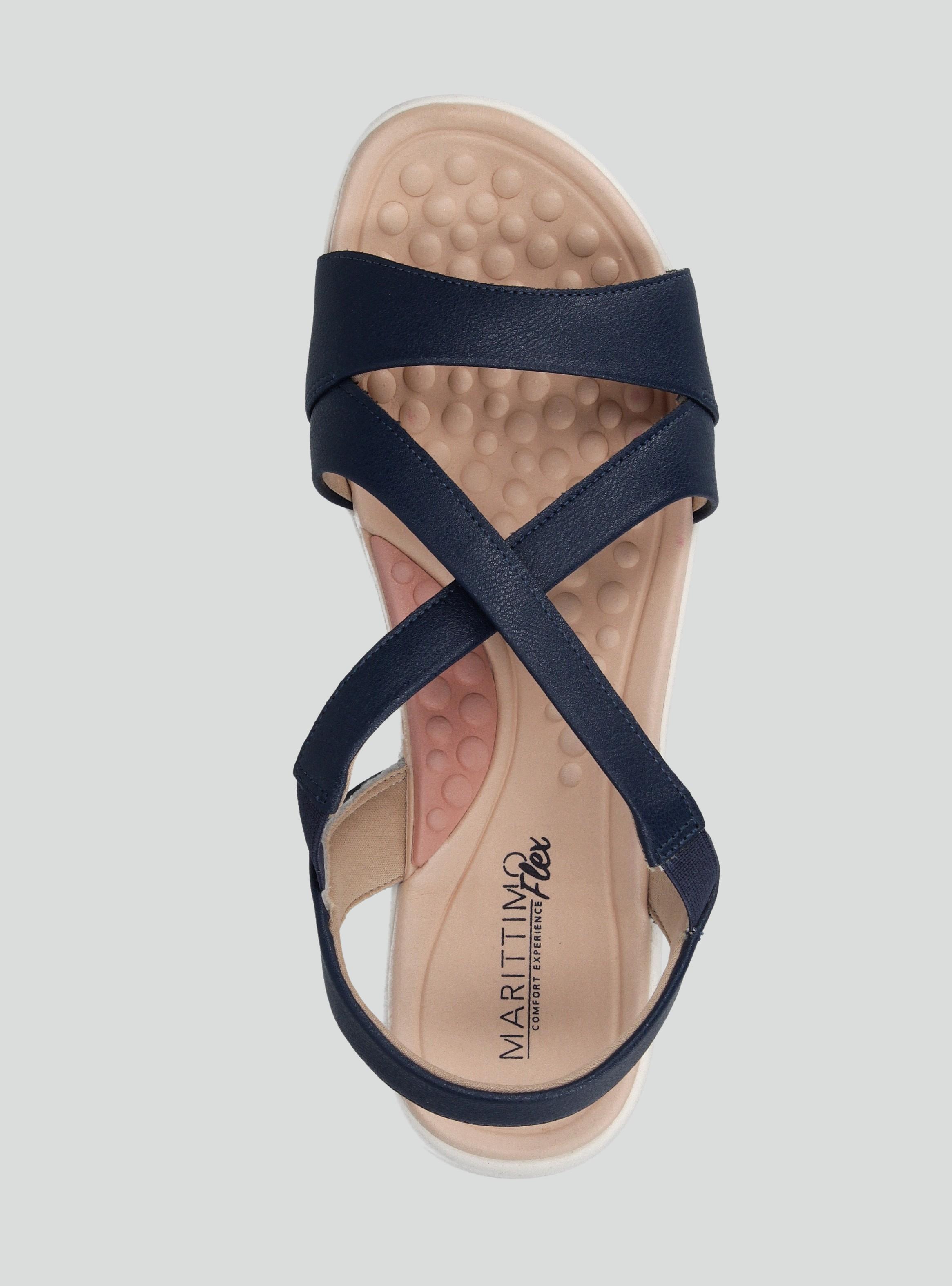 Sandalia Diseño de Straps Cruzados Ultra Comfort  Mujer-2