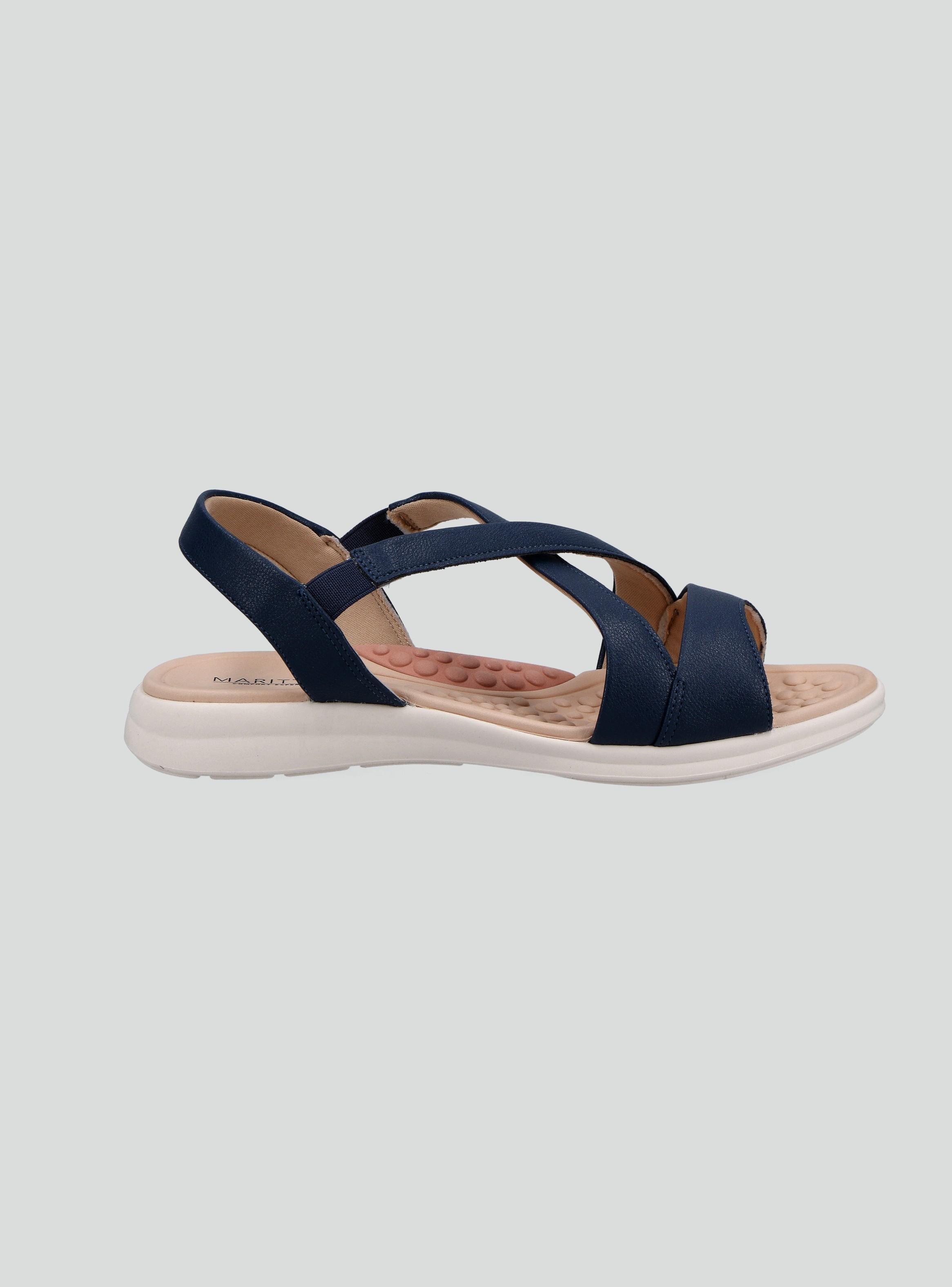 Sandalia Diseño de Straps Cruzados Ultra Comfort  Mujer-0