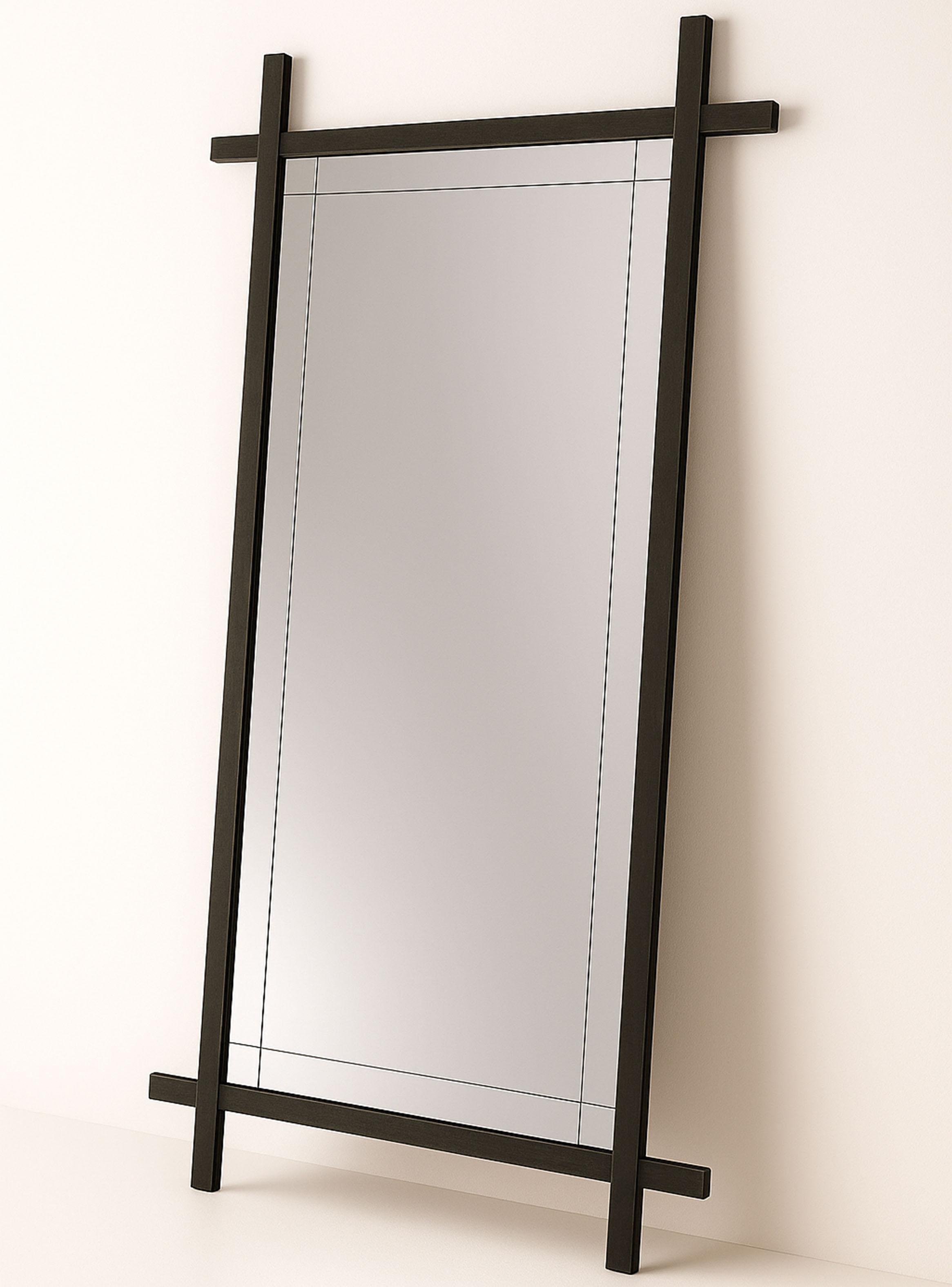 Espejo Cruceta 180x90 cm Negro-3