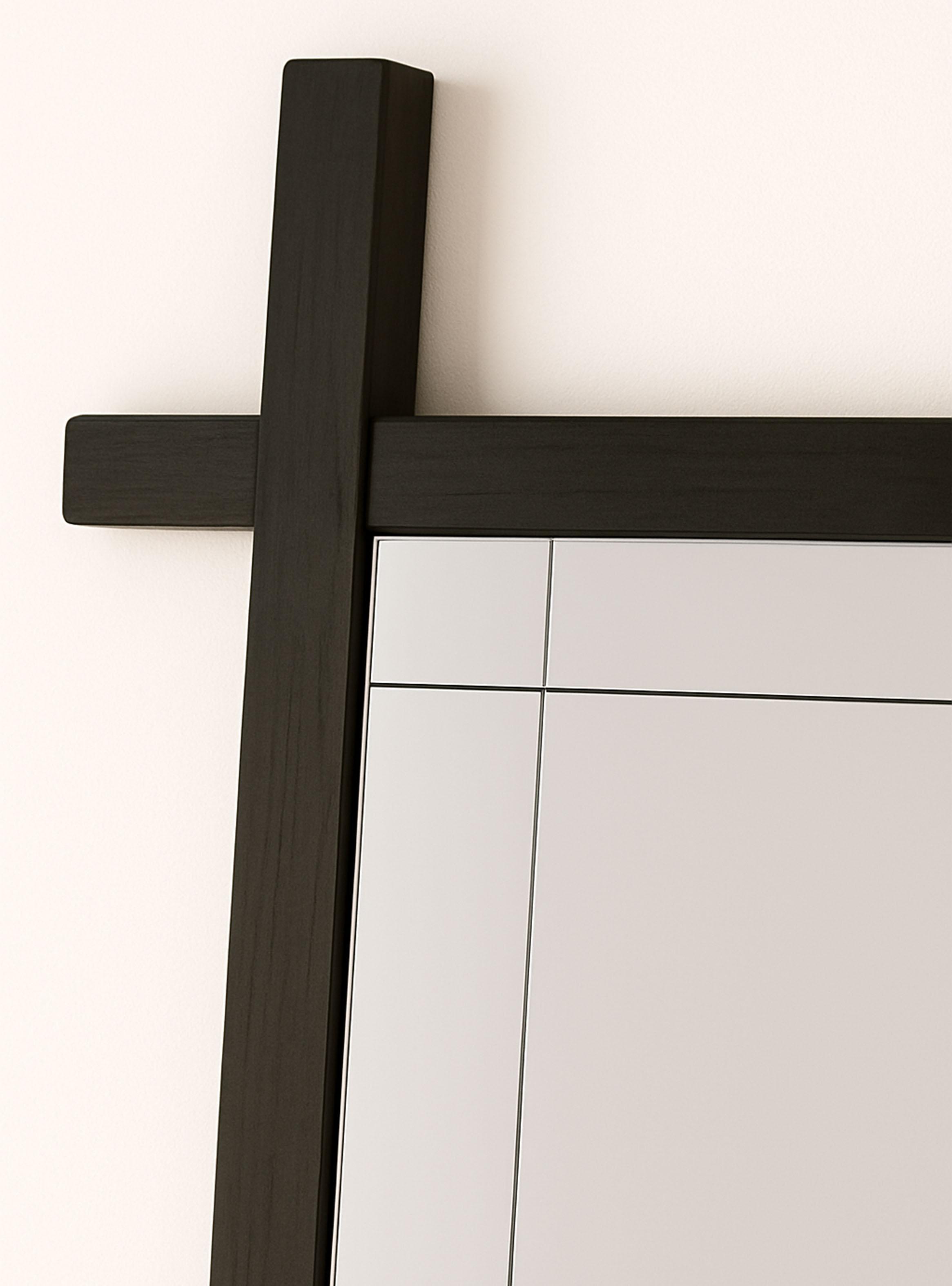 Espejo Cruceta 180x90 cm Negro-2