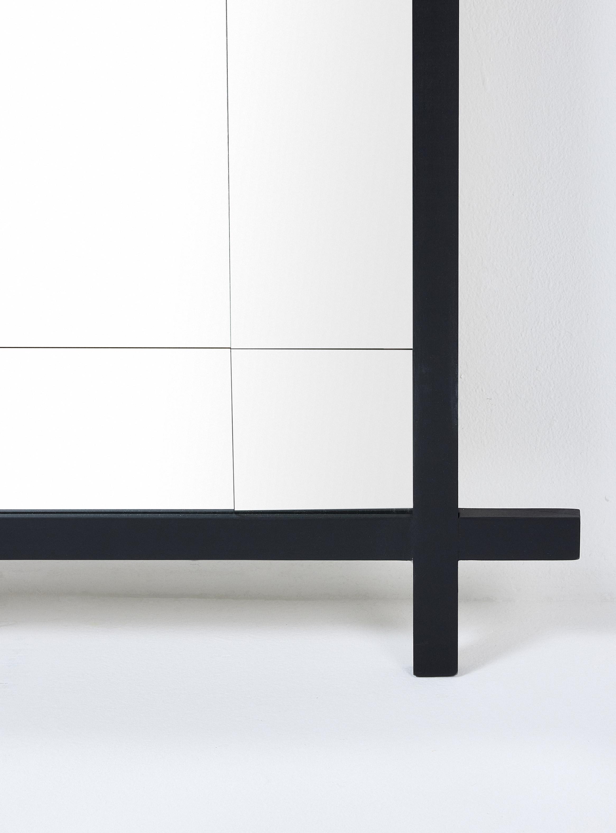 Espejo Cruceta 180x90 cm Negro-2