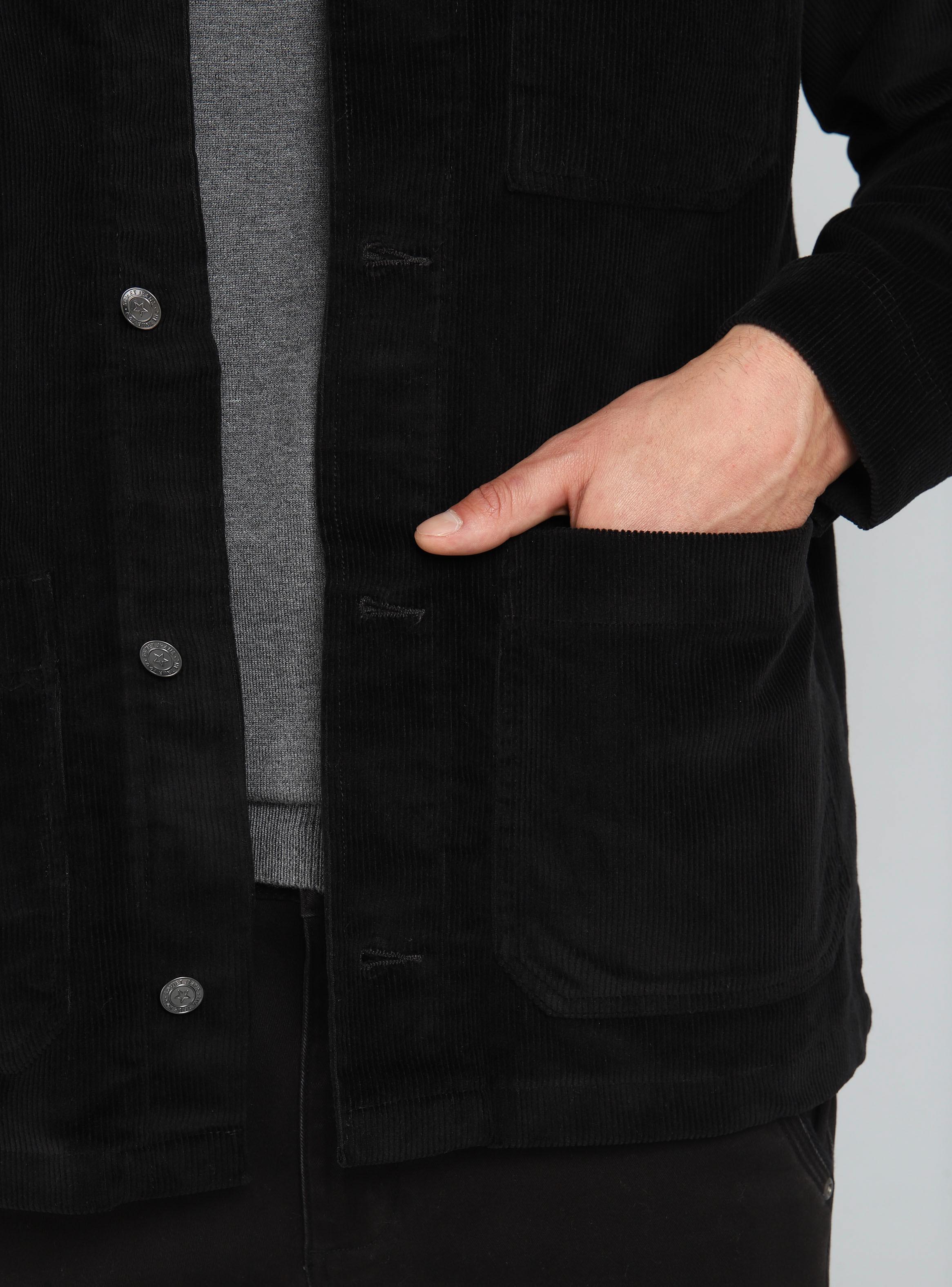 Chaqueta de Cotelé Casual-3