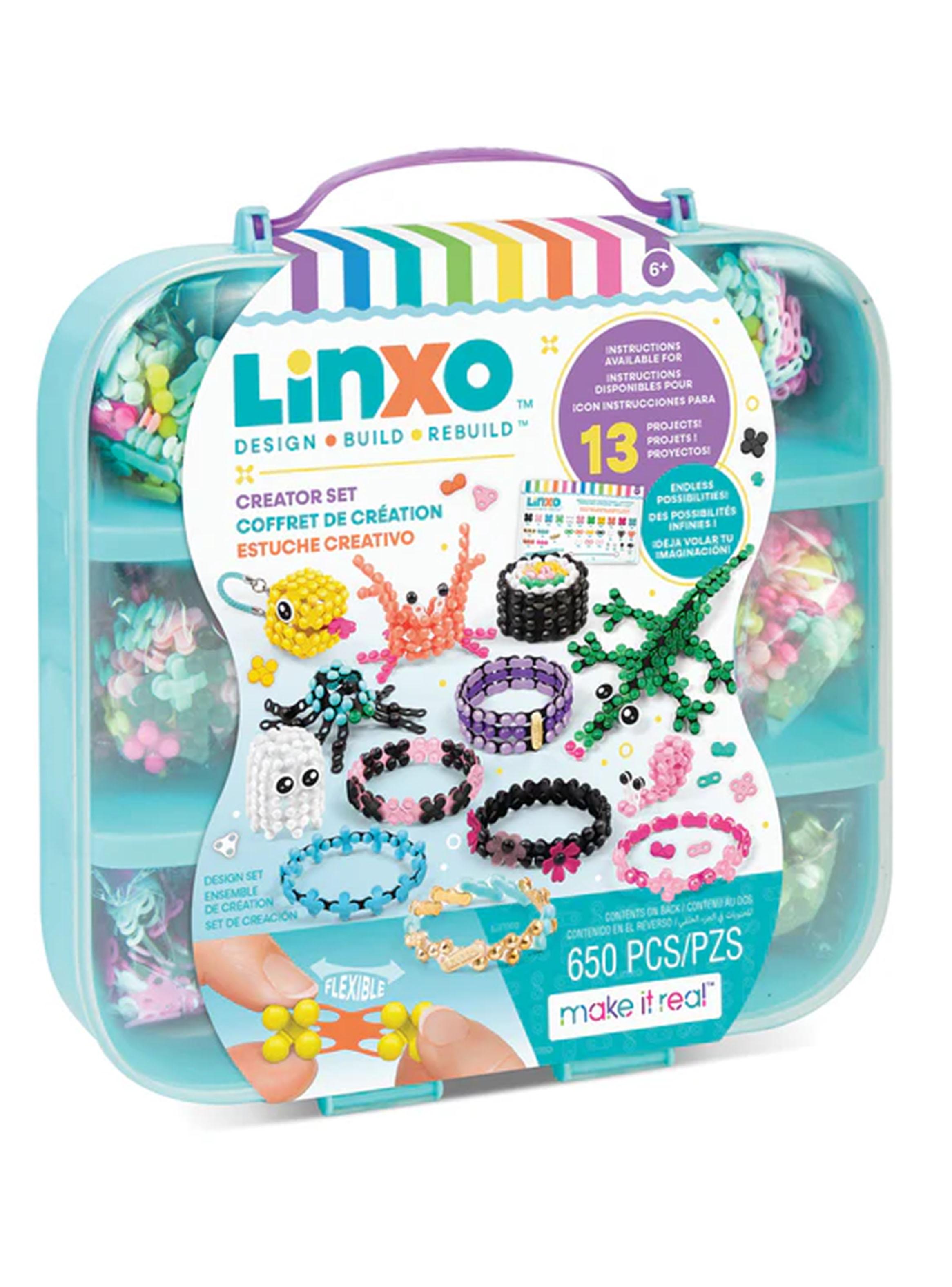 Linxo Estuche Creativo Pulseras y Animales 650 Piezas-0