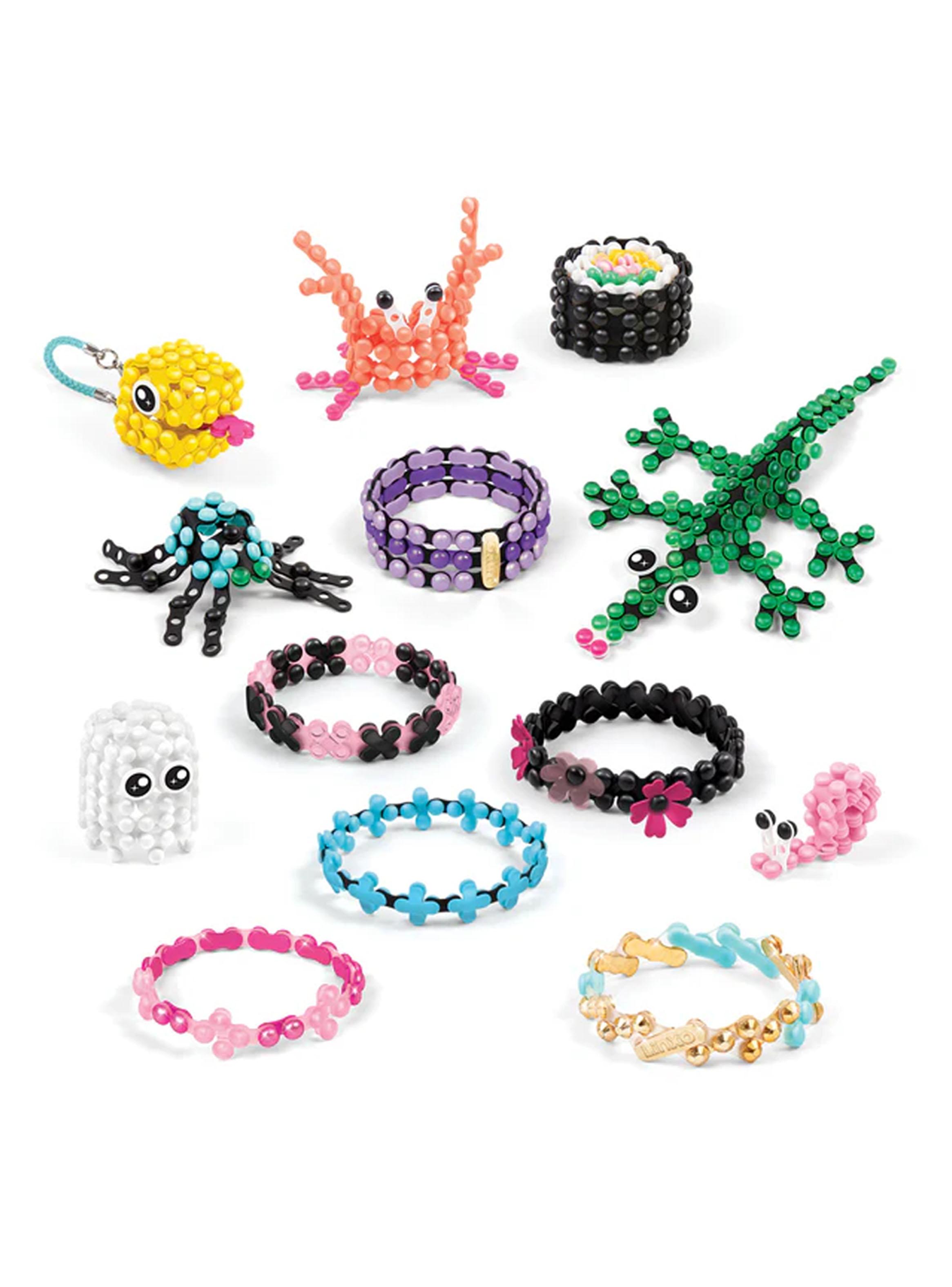 Linxo Estuche Creativo Pulseras y Animales 650 Piezas-2
