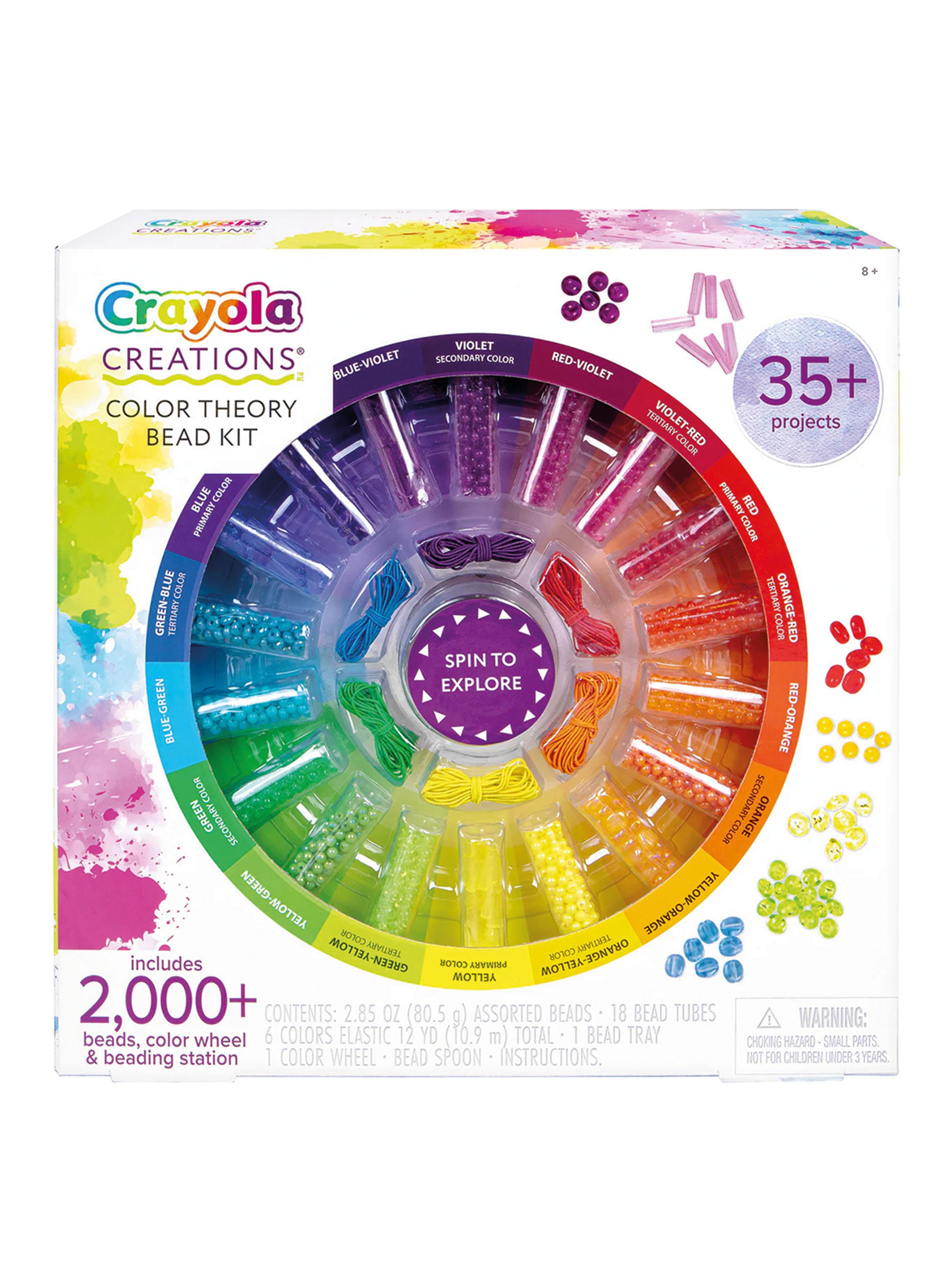 Mostacillas Teoría del Color Crayola 2000 Piezas-0