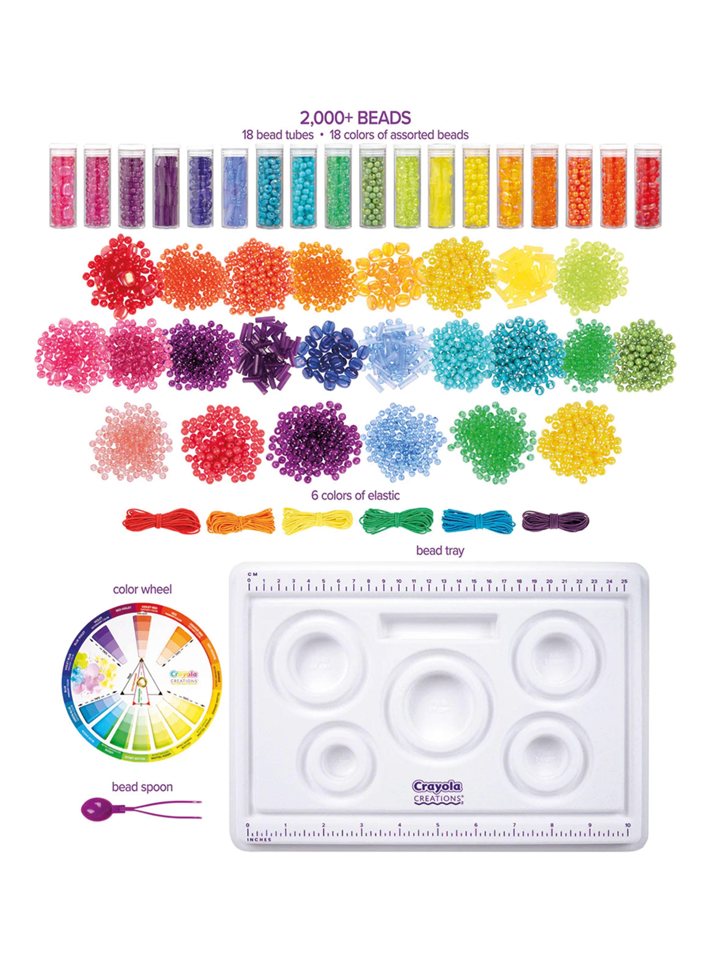 Mostacillas Teoría del Color Crayola 2000 Piezas-1