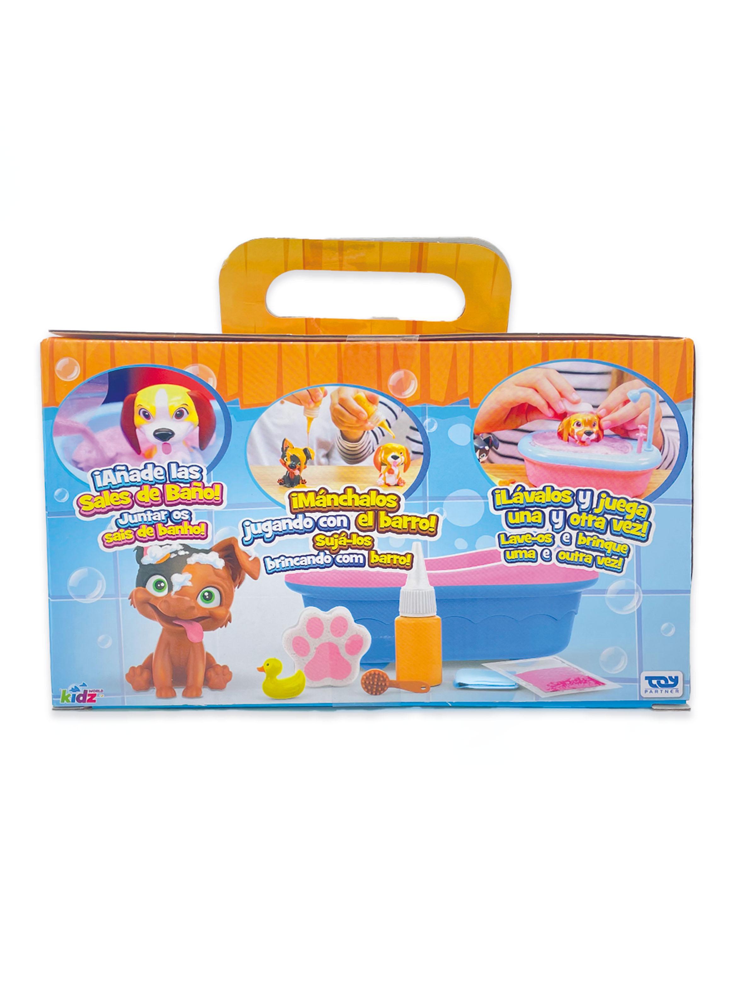 Set Figura Washy Friends Sorpresa con Bañera 8 Piezas-3