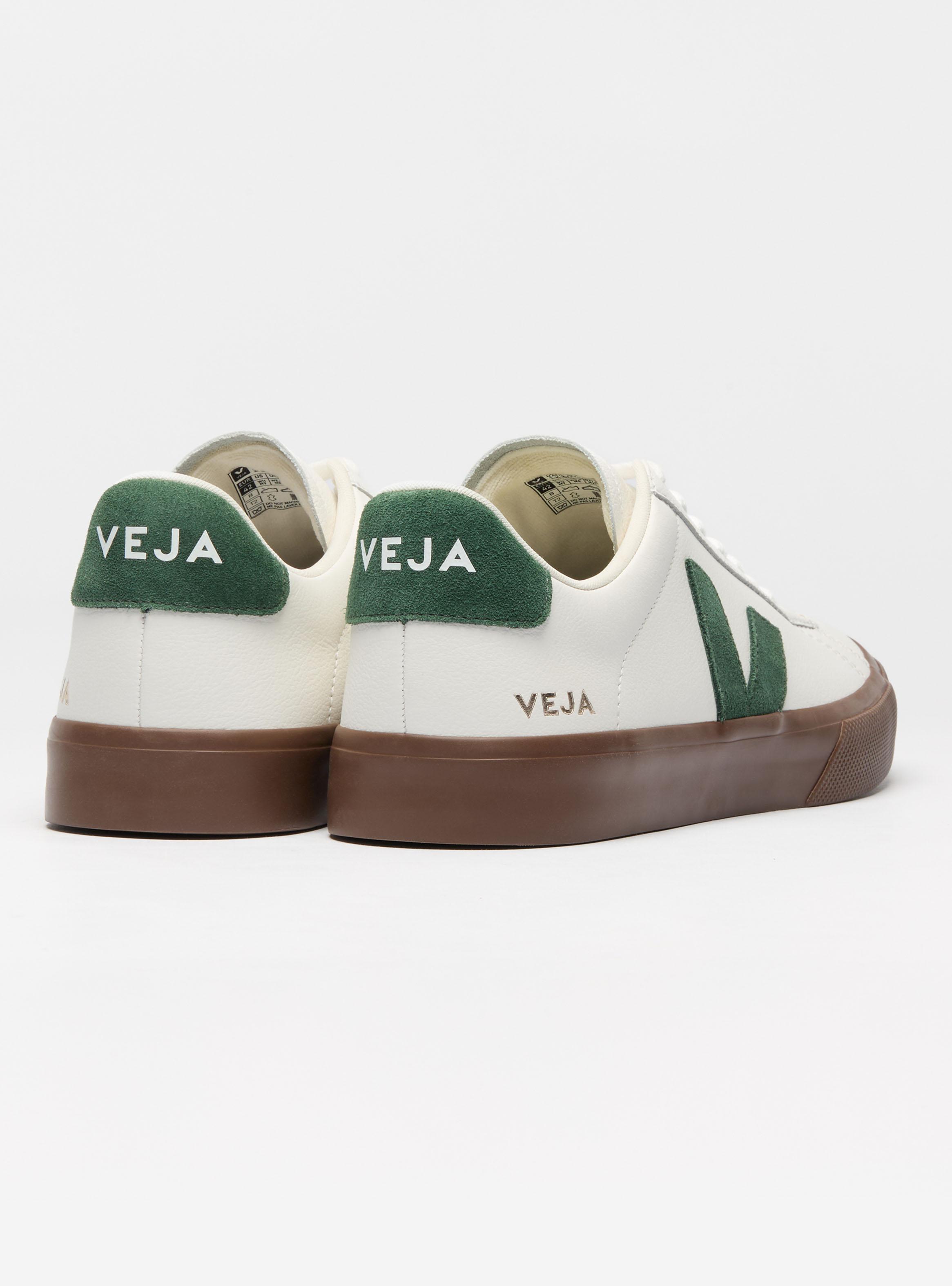 zapatilla Urbana Cuero Campo White Cyprus Bark Mujer-2