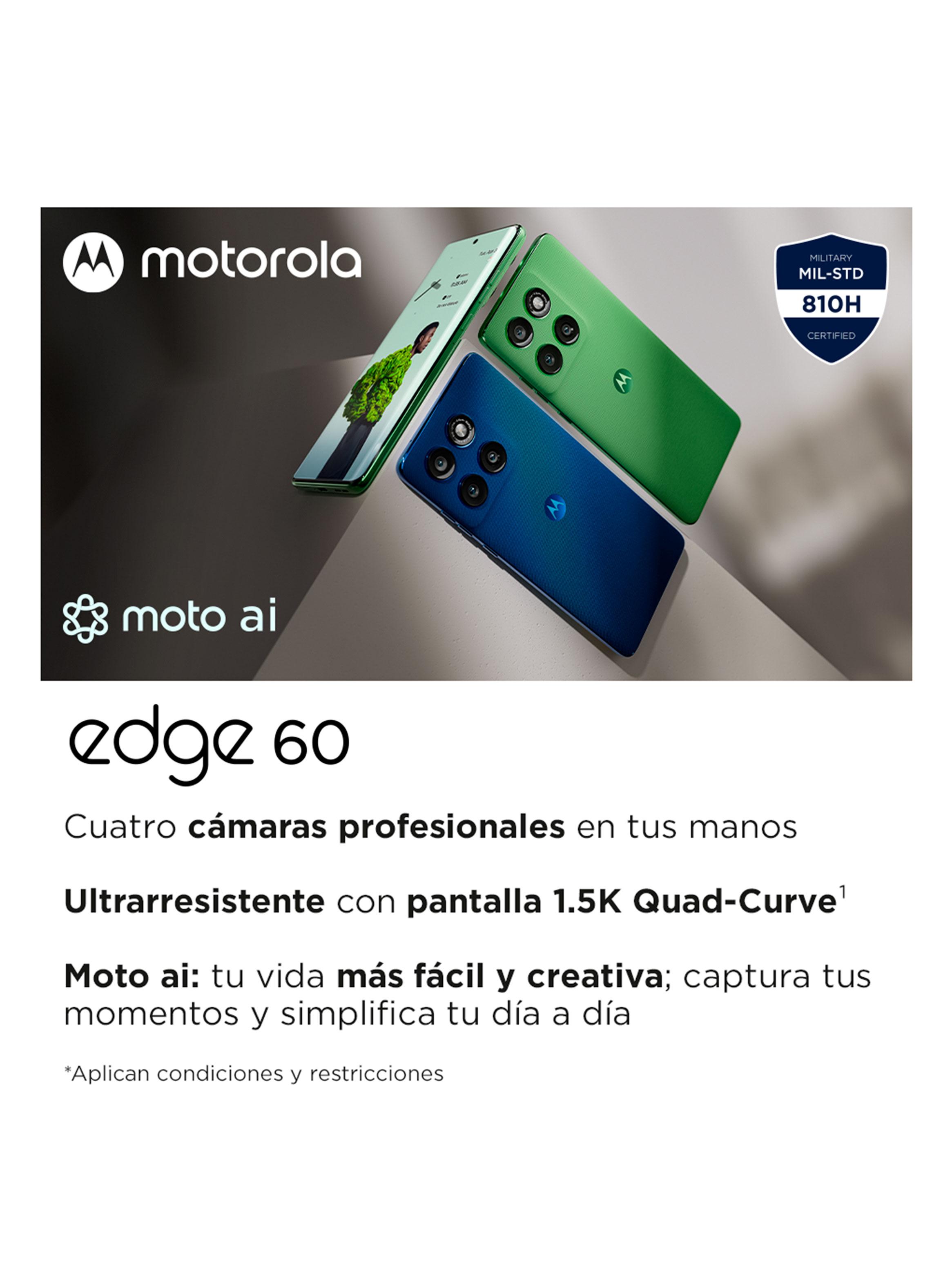 Smartphone Edge 60 5G 256GB 6.6" Azul Liberado-3
