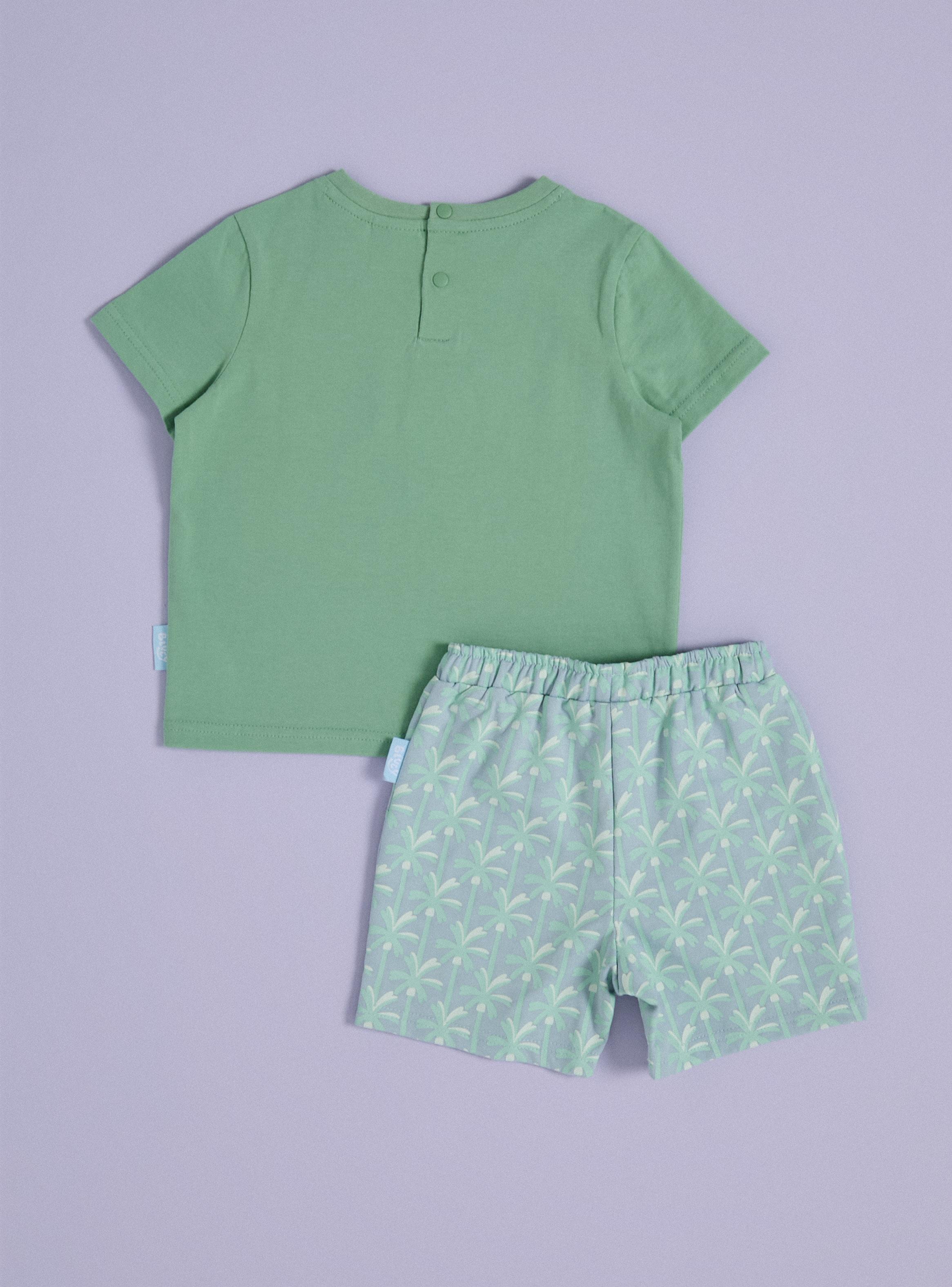 Conjunto Short y Polera Bluey de Algodón-1