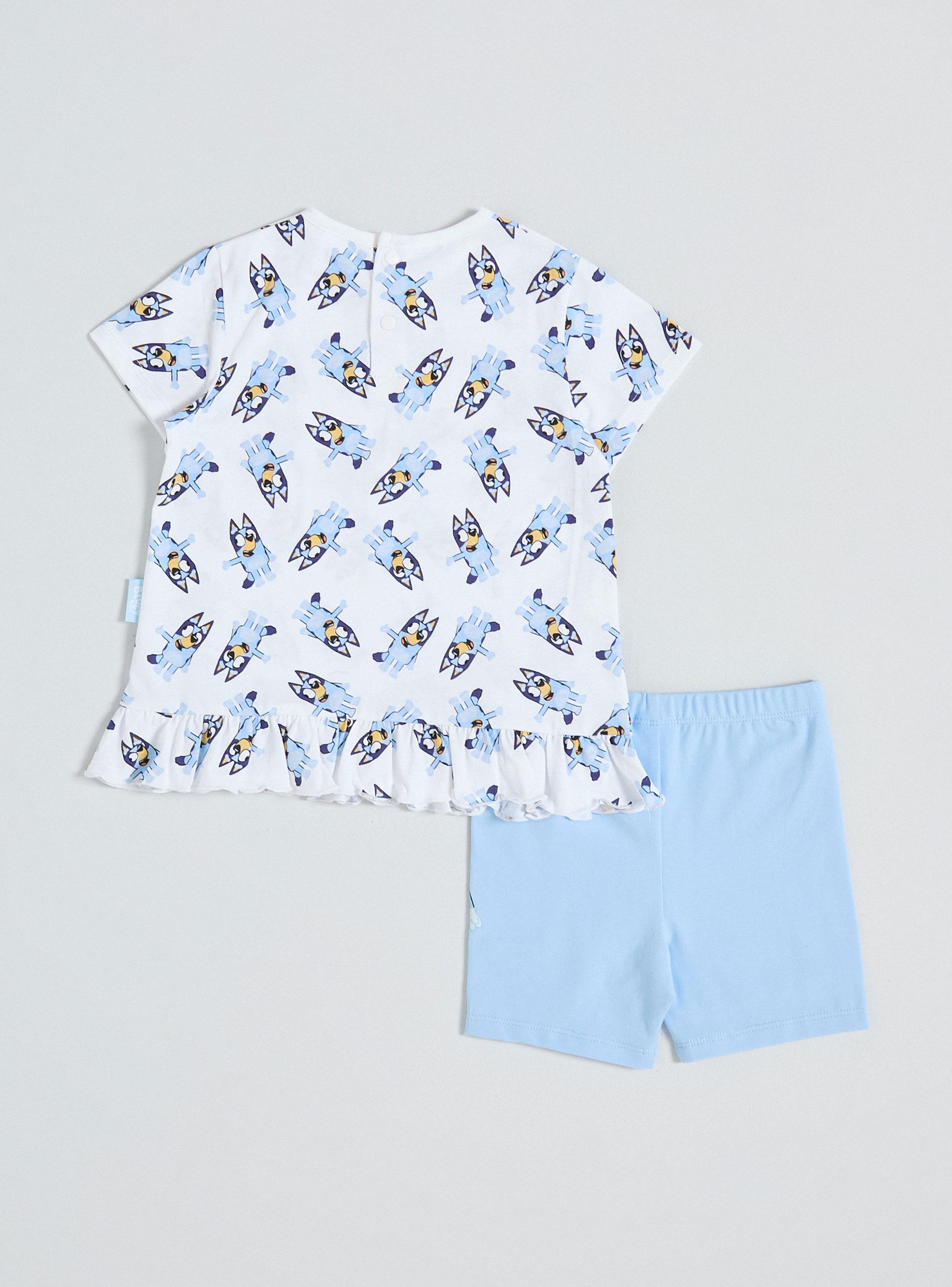 Conjunto Calza y Polera Bluey con Vuelos-1